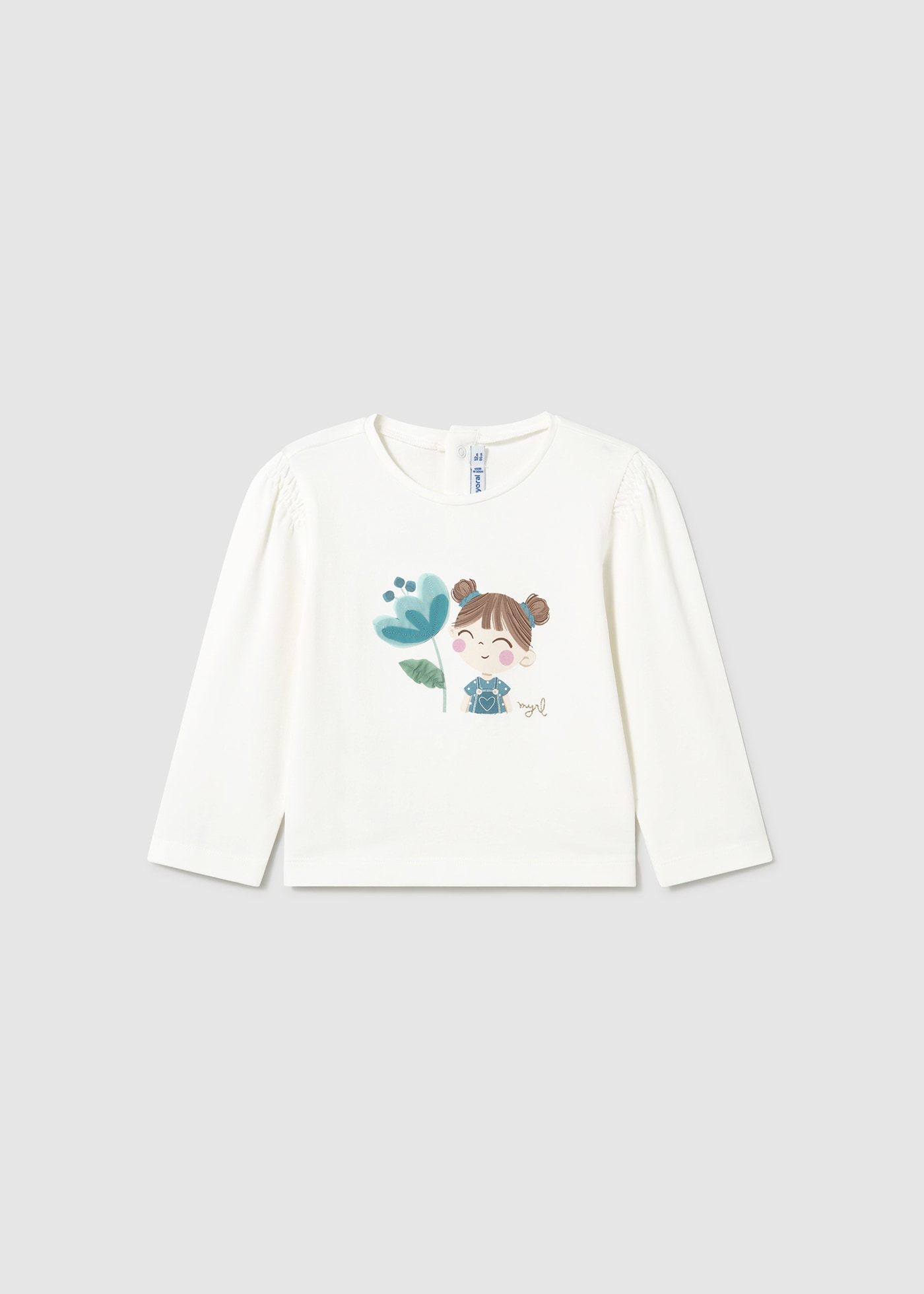 Tricou floare bebe
