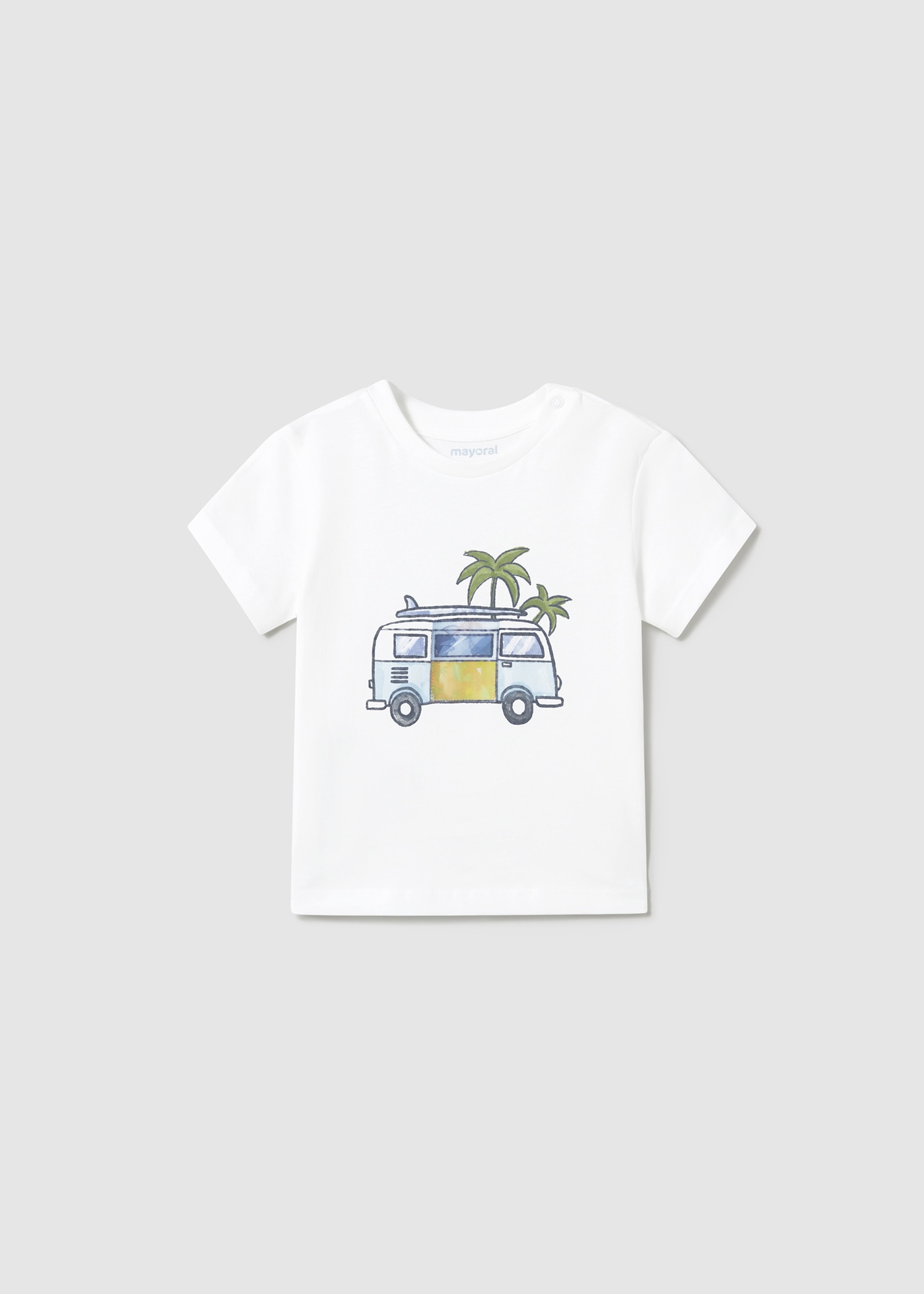 Tricou interactiv furgoneta bebe