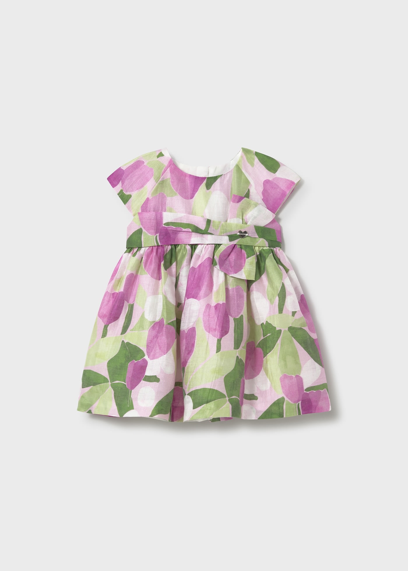 Rochie imprimeu flori bebe