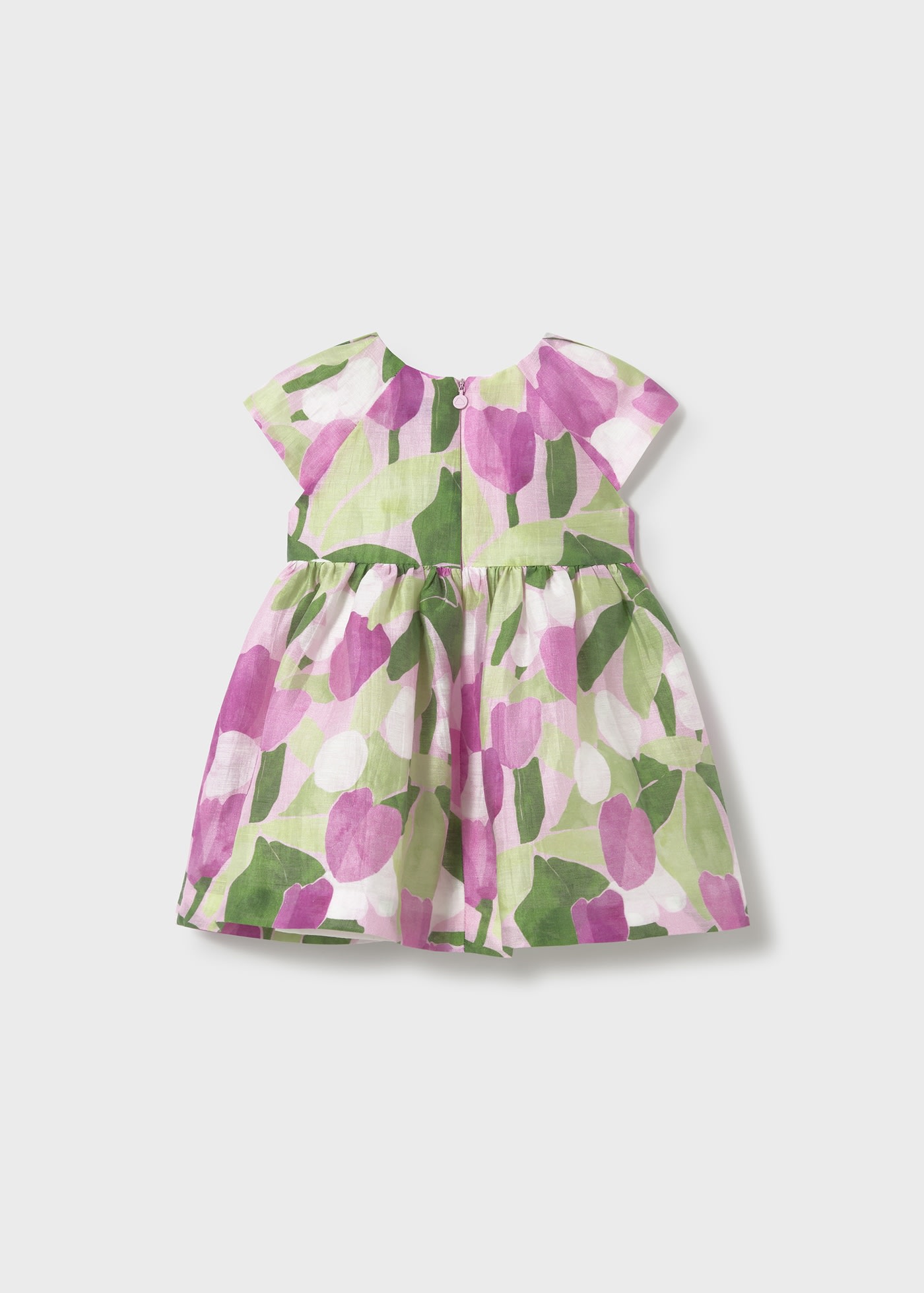 Rochie imprimeu flori bebe
