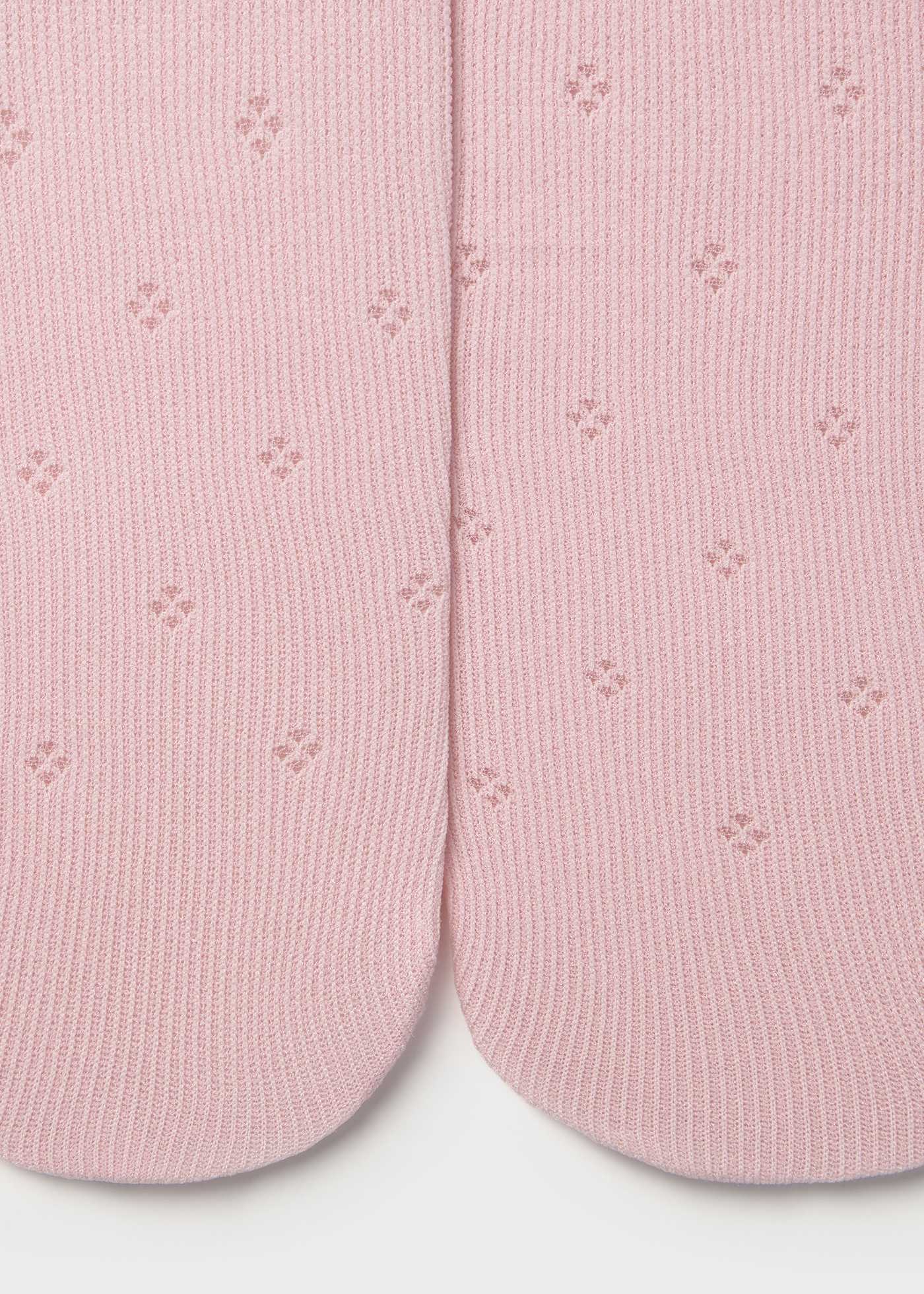 Newborn girl openwork tights