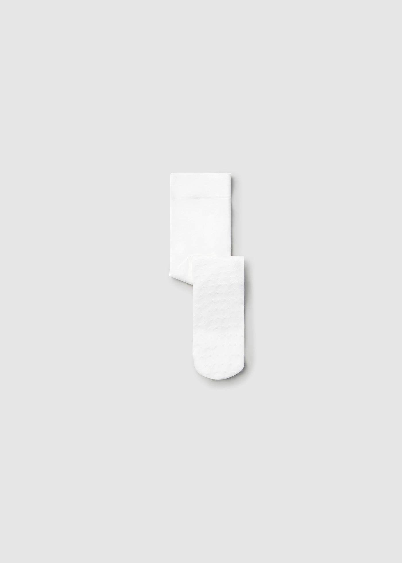 Collants bolinhas jacquard recém nascida