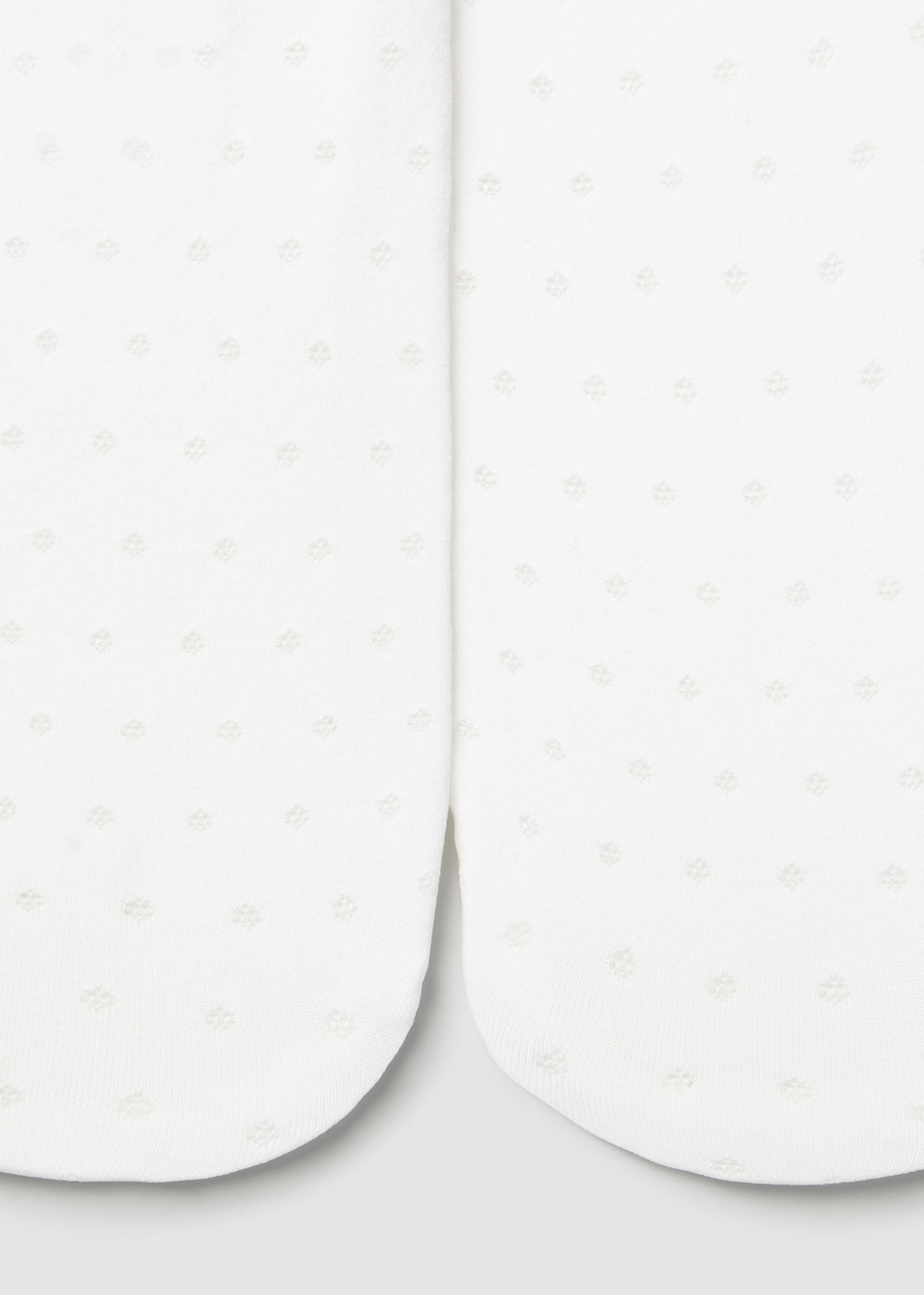Collants bolinhas jacquard recém nascida