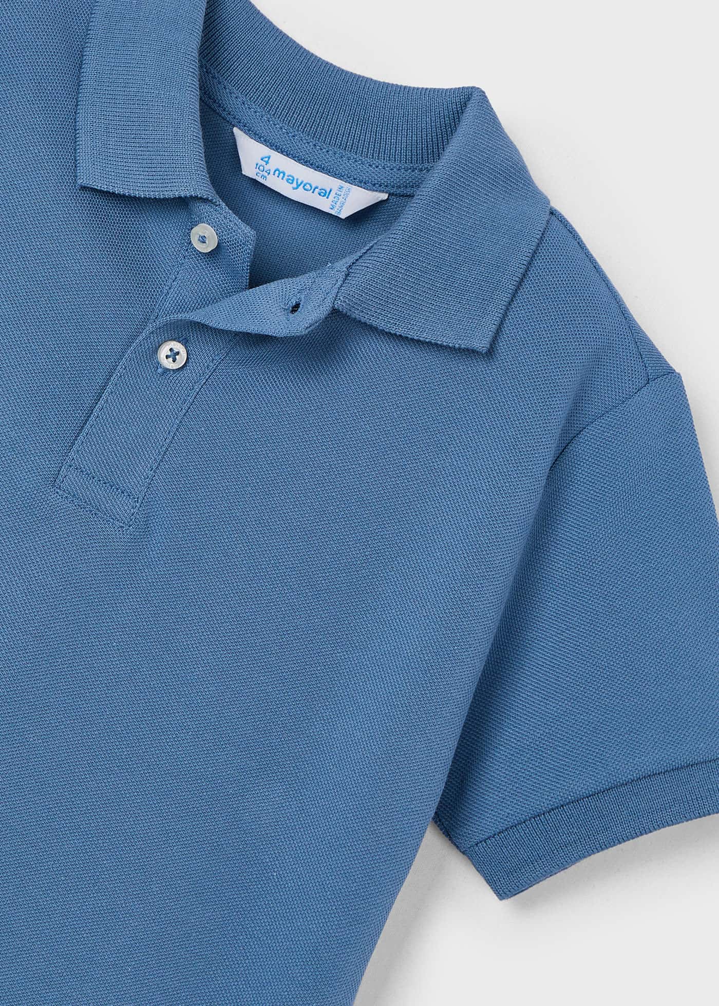 Boy basic polo shirt