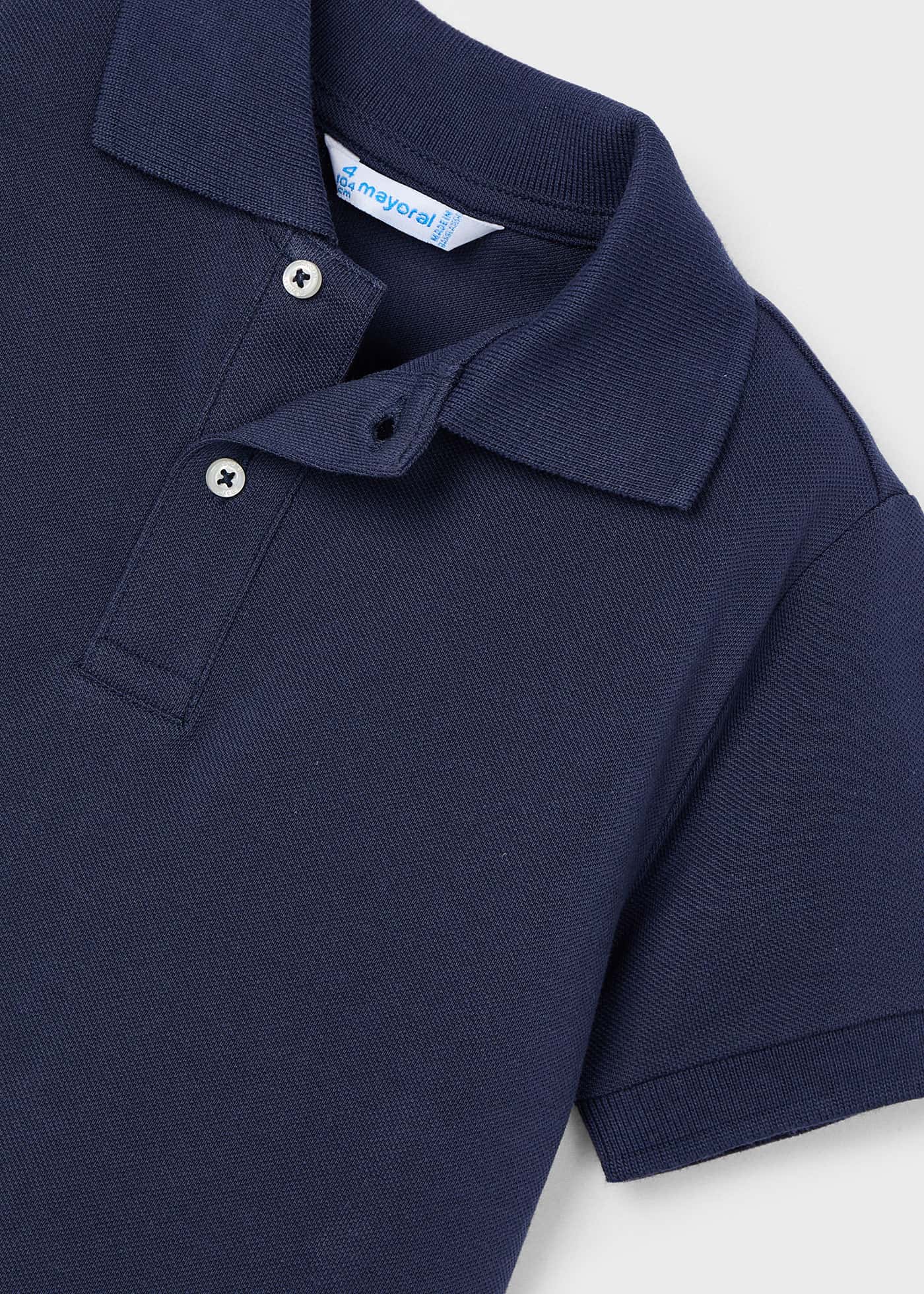 Boy basic polo shirt