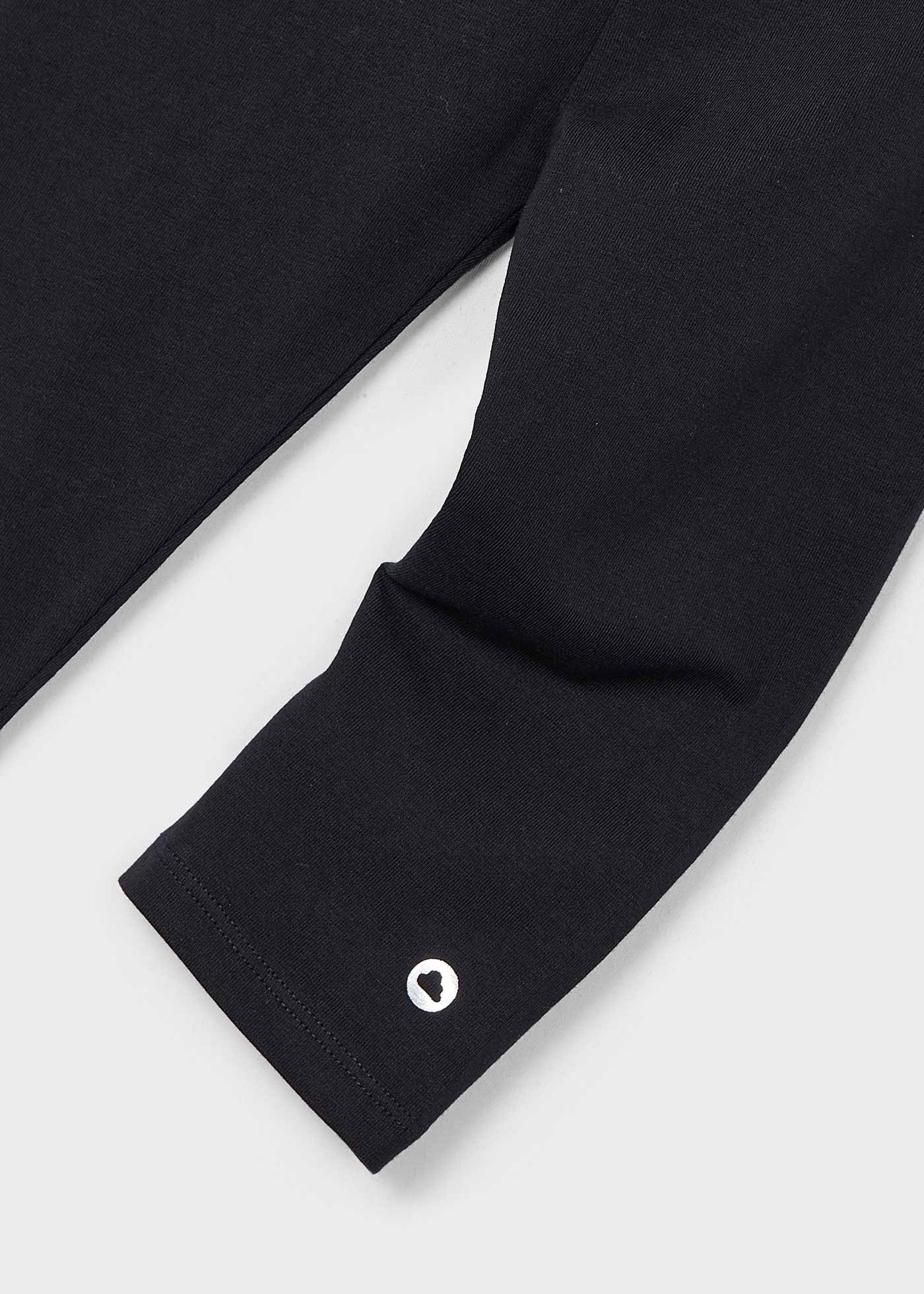 Leggings a tre quarti basico bambina