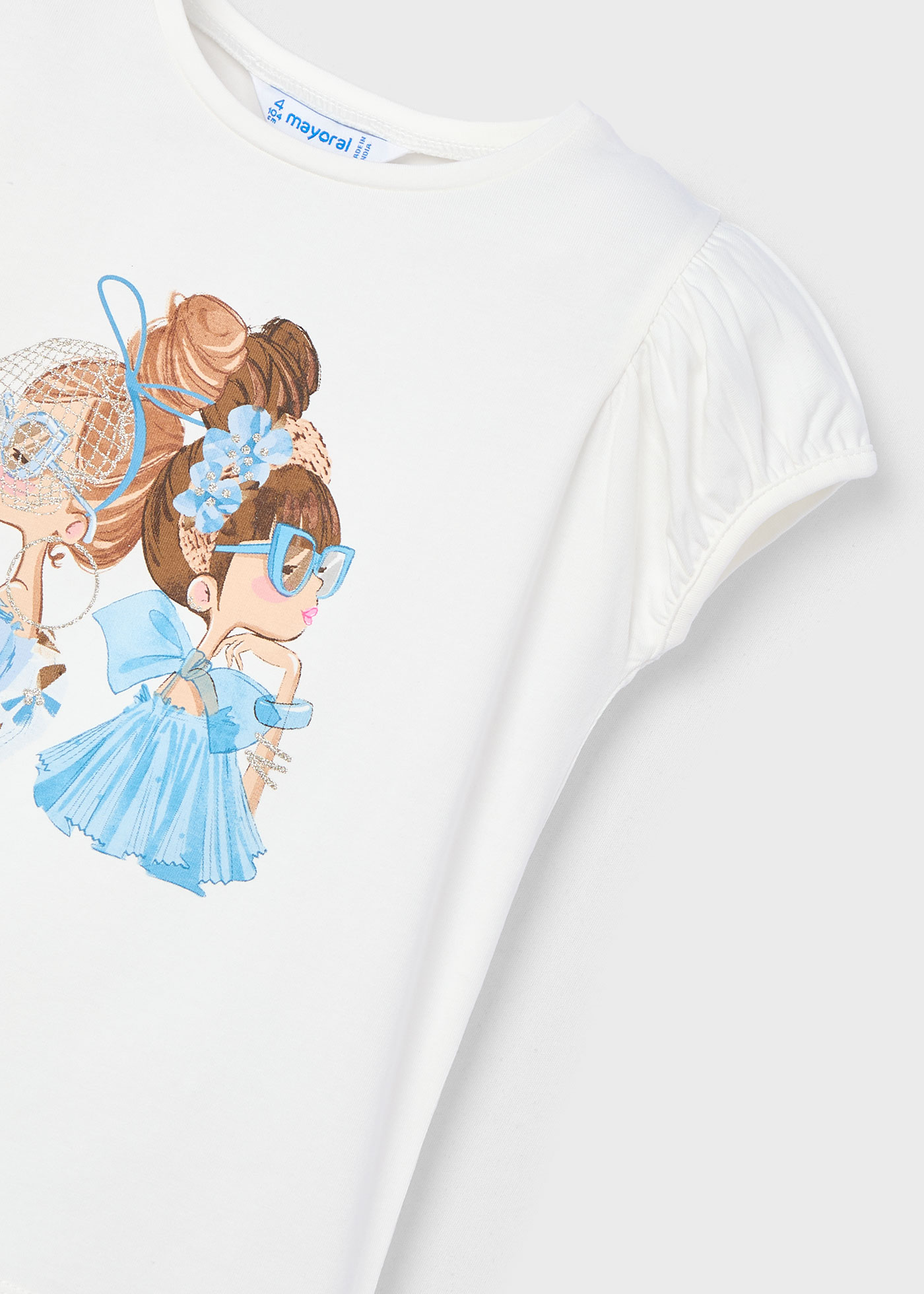 T-shirt gráfica menina