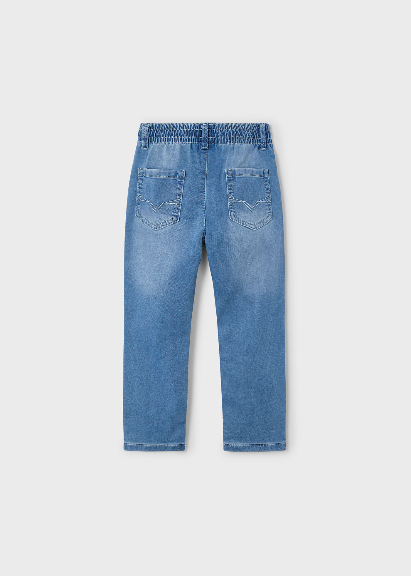 Boy jeans with drawstring