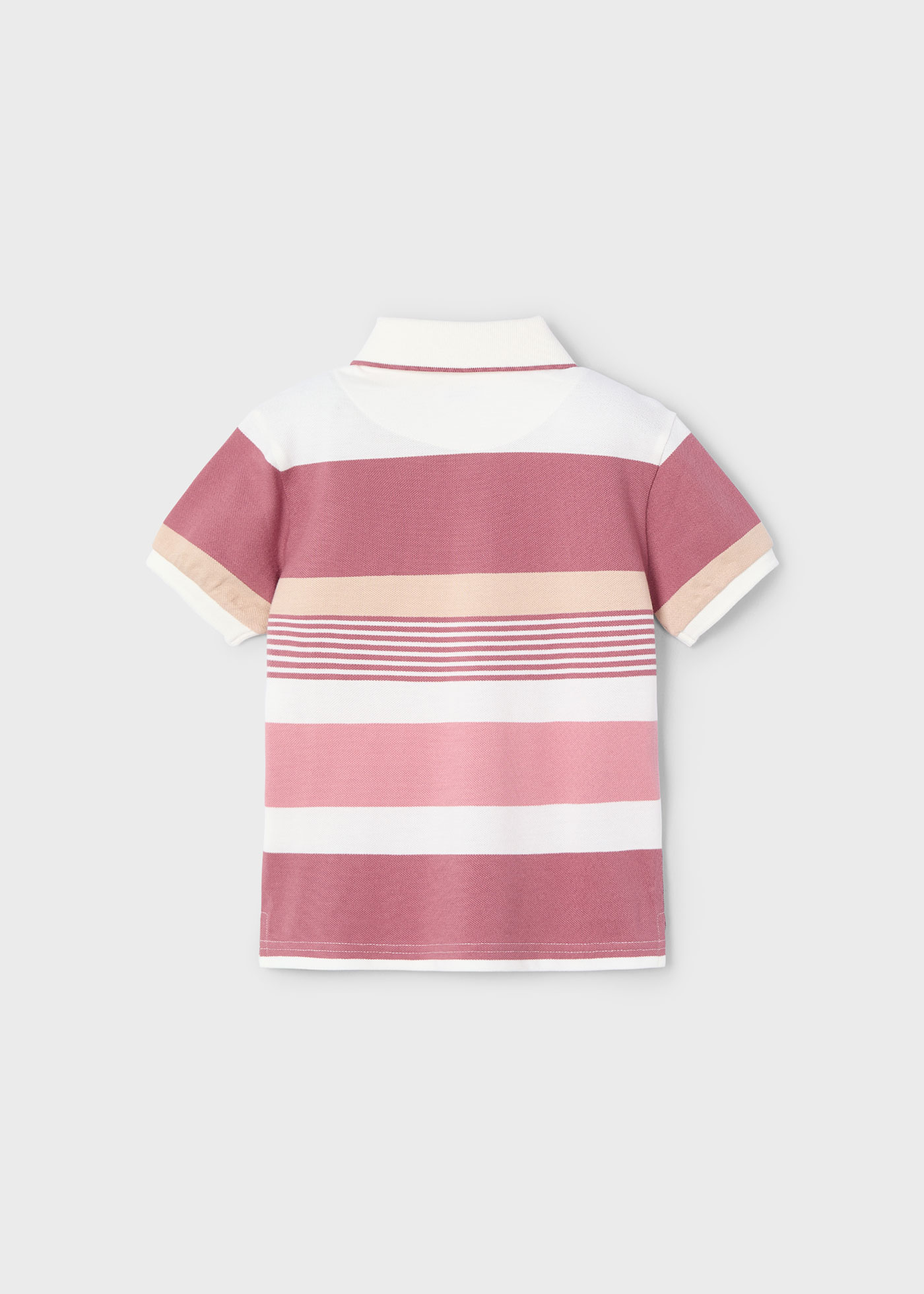 Boy striped polo shirt