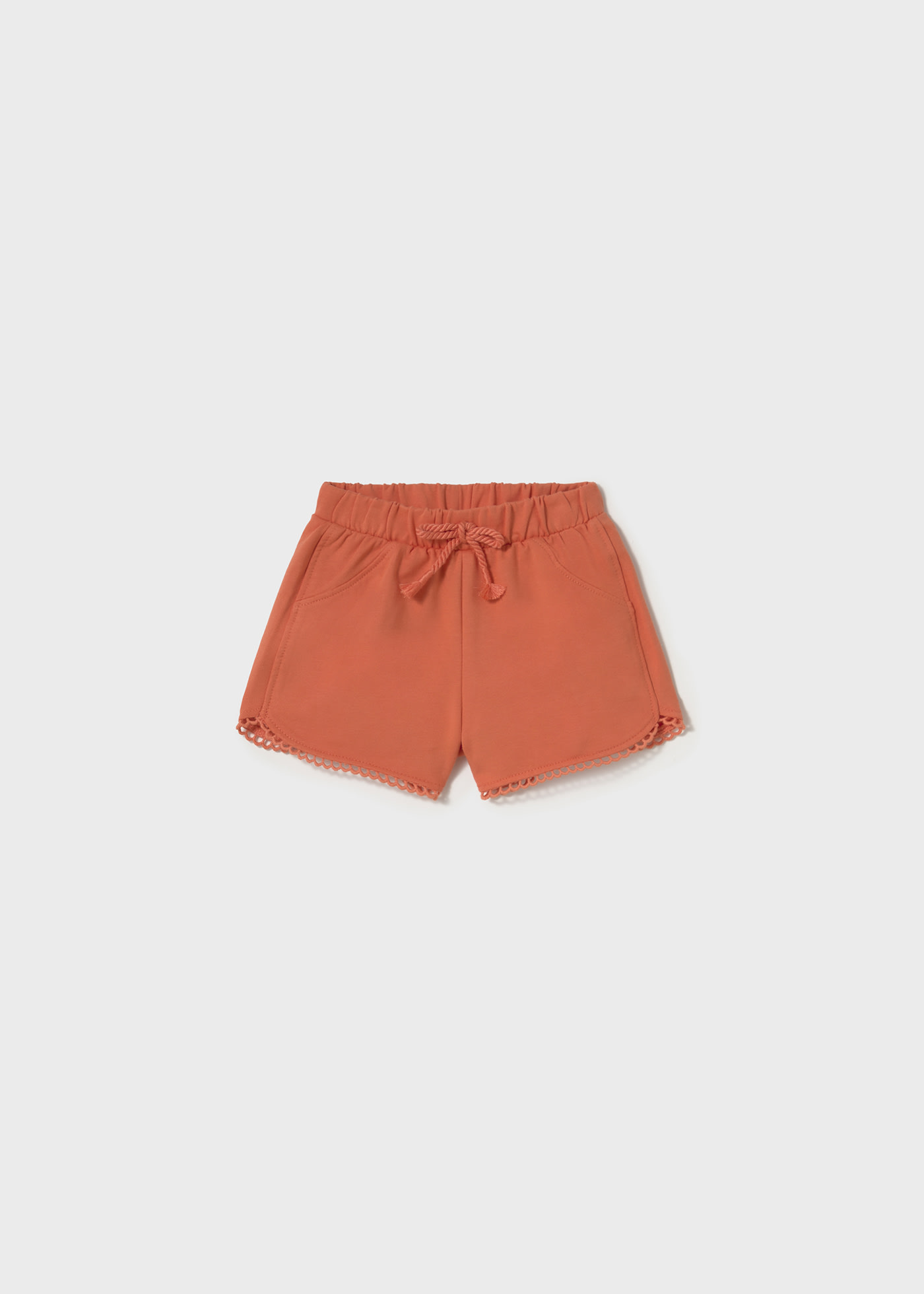 Pantaloni basic scurti bebe
