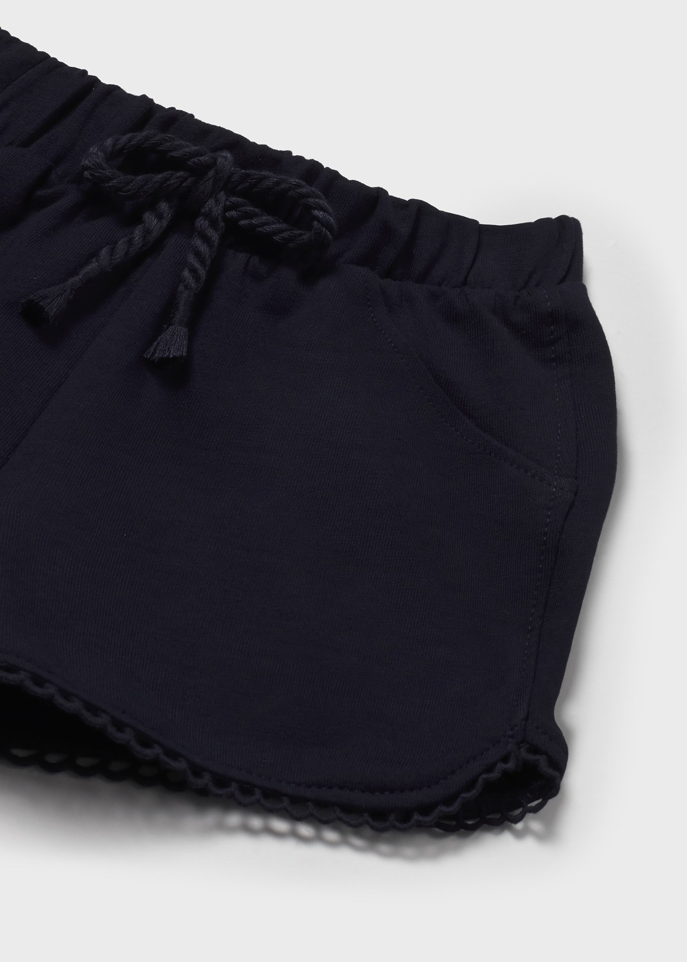 Pantaloni basic scurti bebe