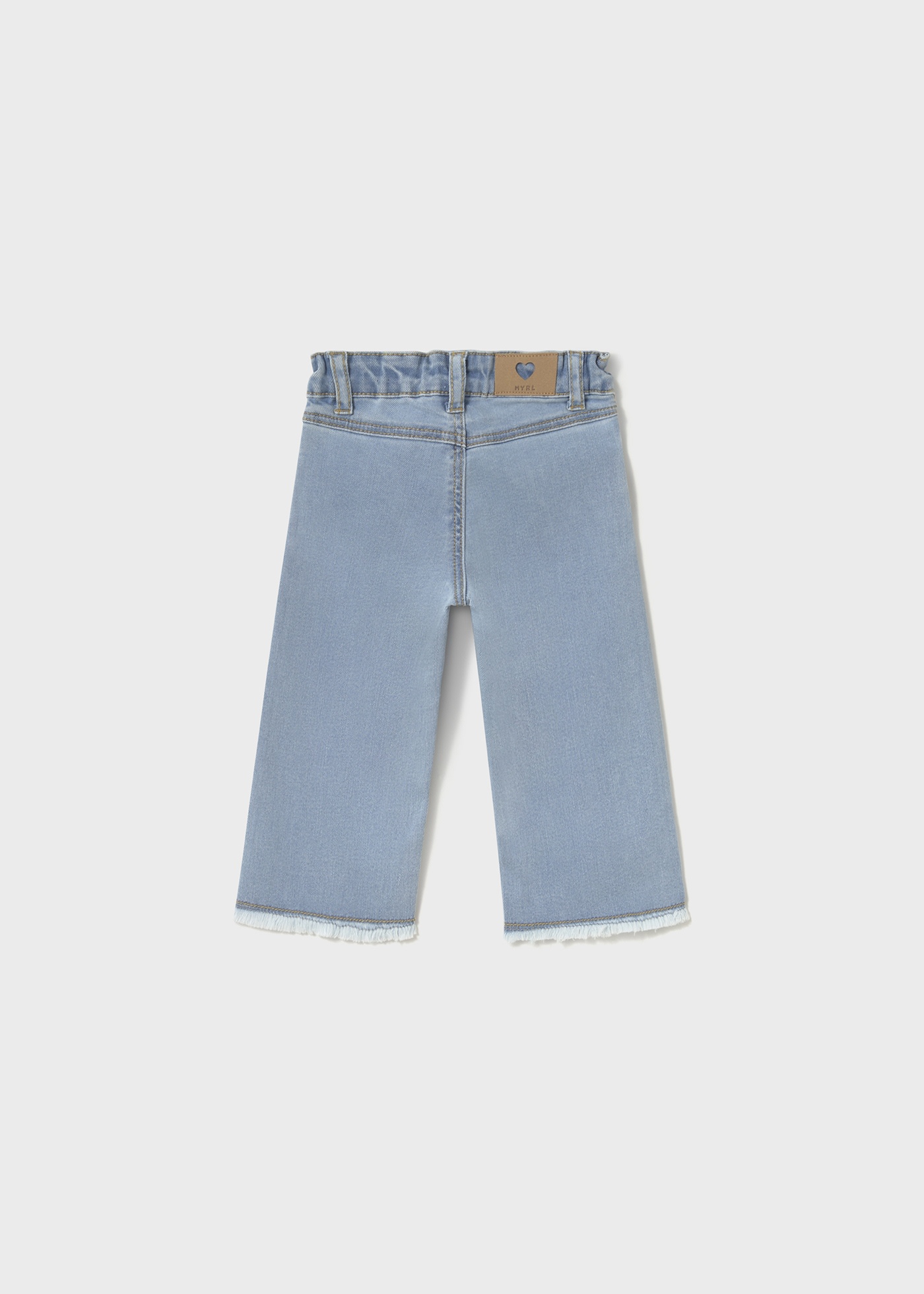 Jeans a campana neonata