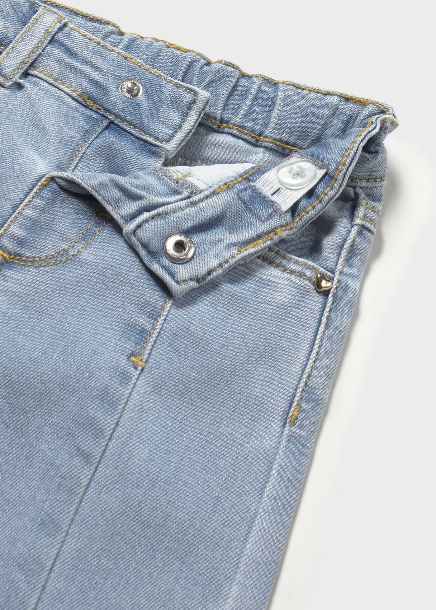 Pantalon long évasé en denim bébé