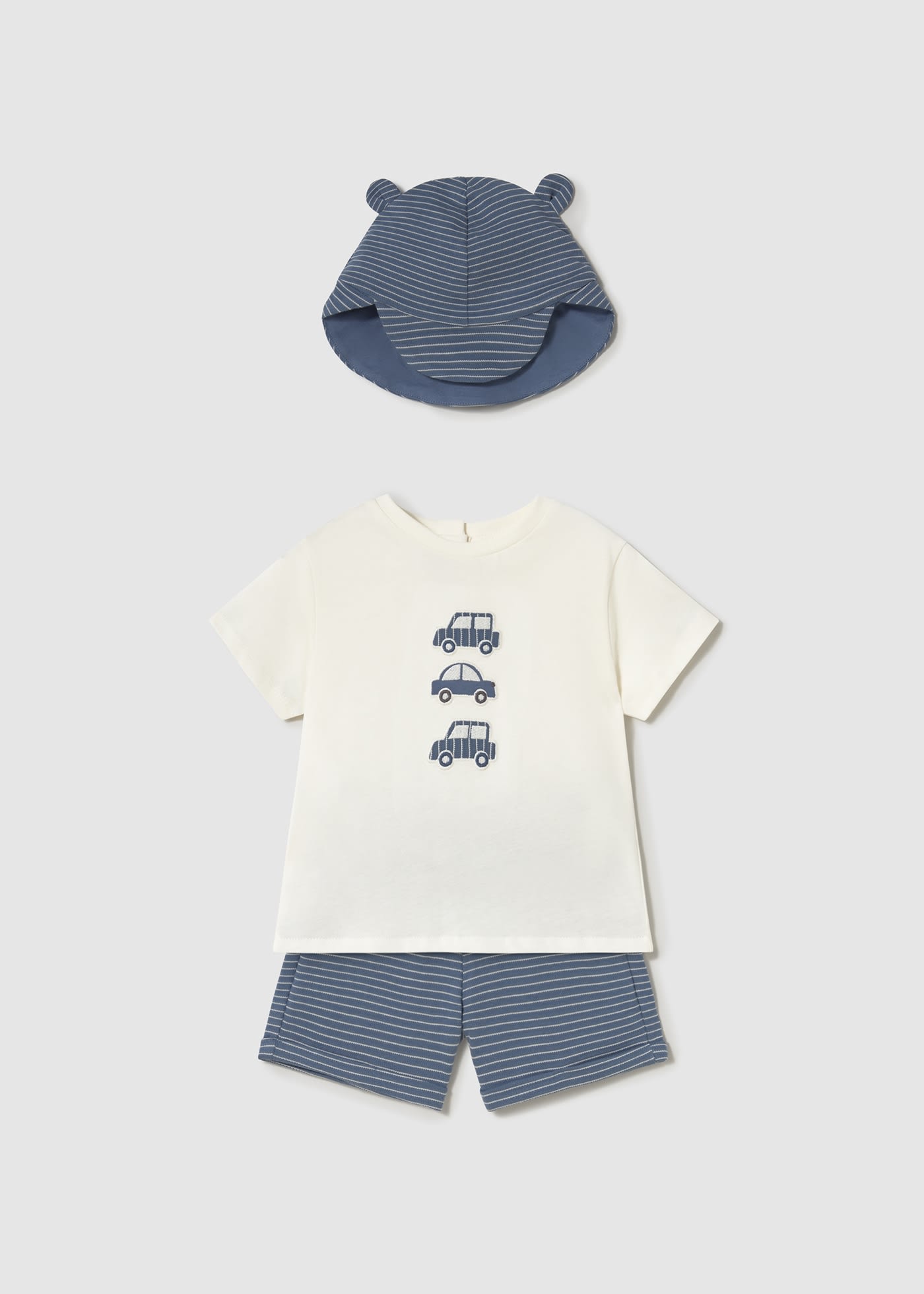 Completo 3 pezzi macchina neonato