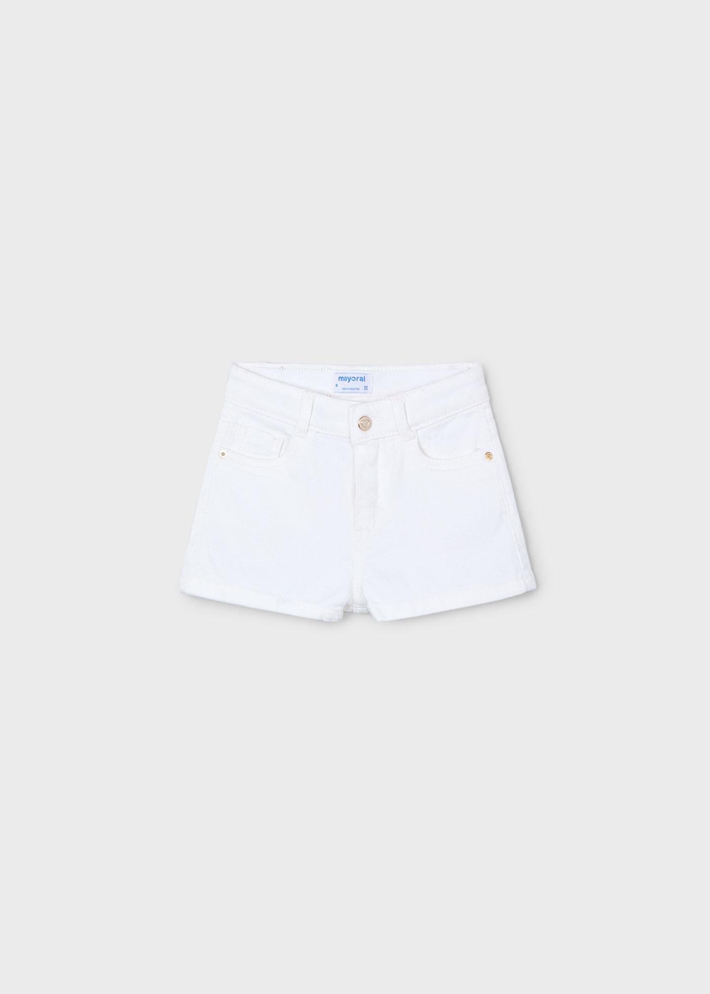 Girl basic twill shorts