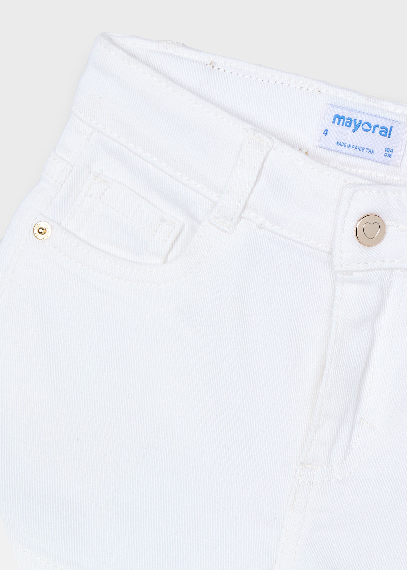 Pantalón corto básico sarga niña