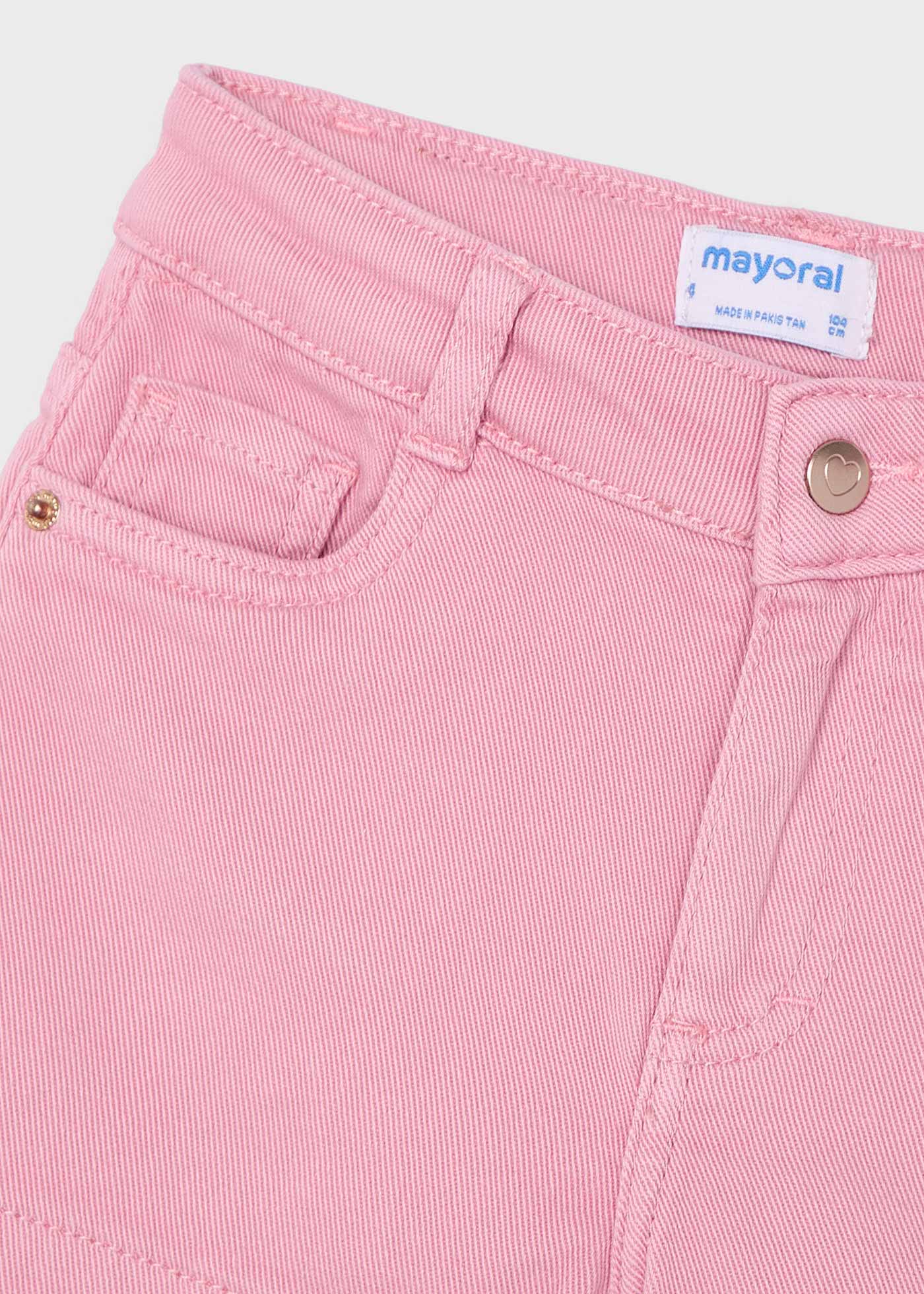 Girl basic twill shorts