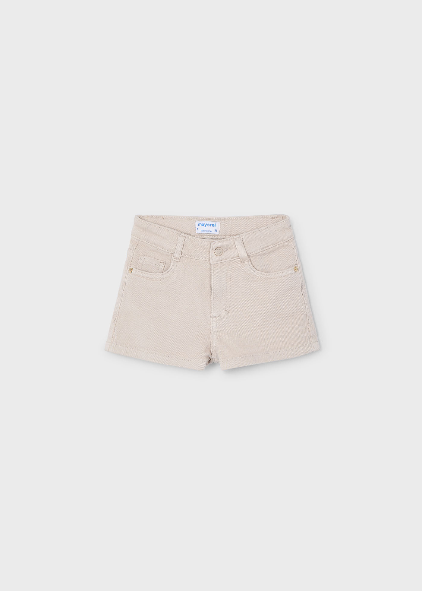 Pantalón corto básico sarga niña