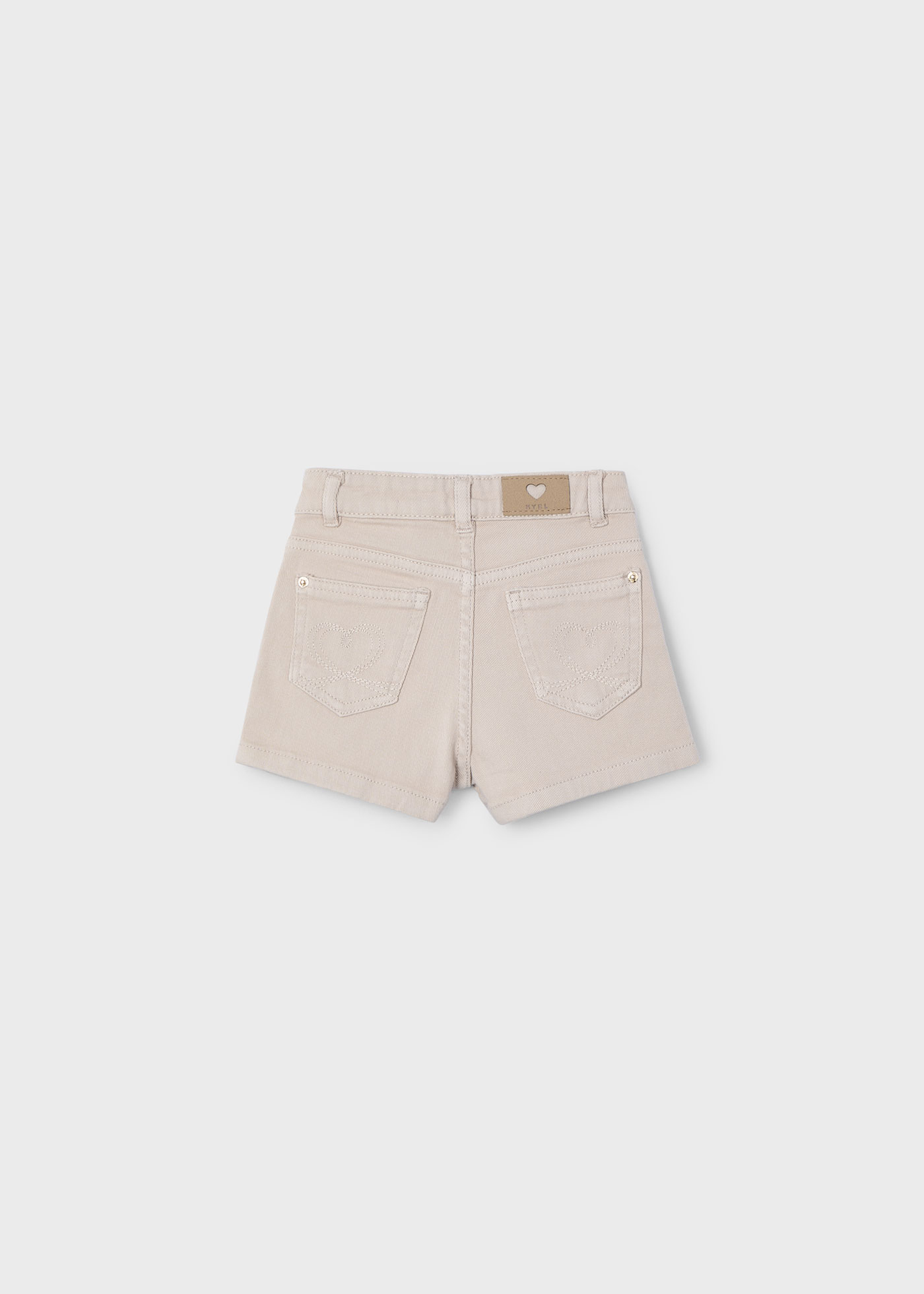 Girl basic twill shorts