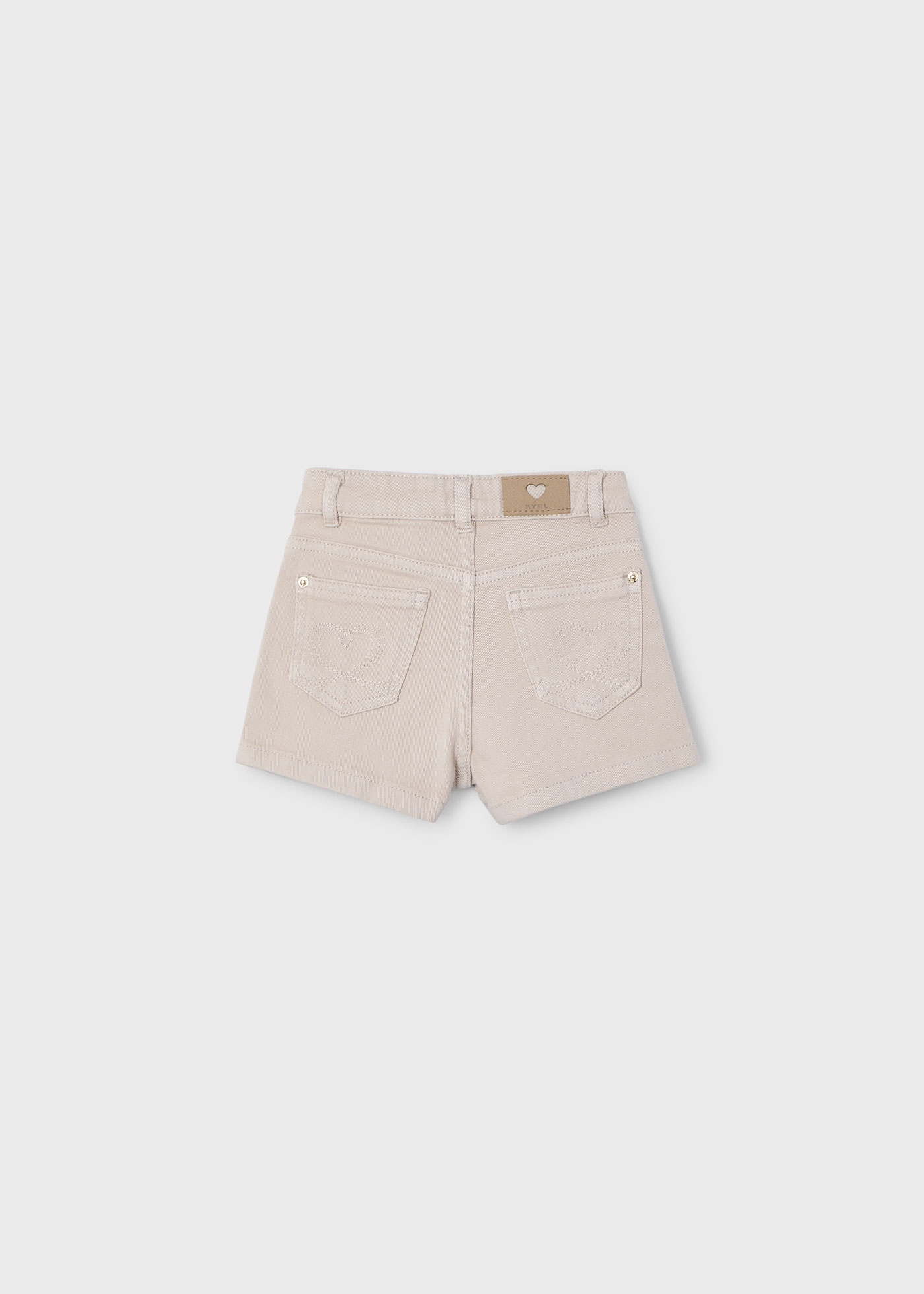 Pantalón corto básico sarga niña