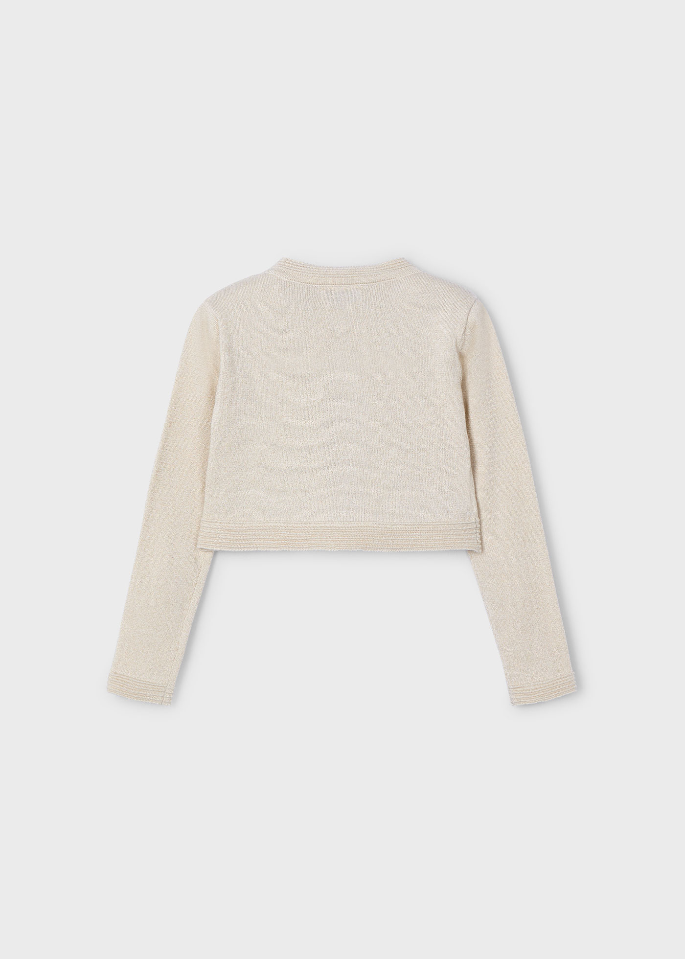 Cardigan basic tricot fetita