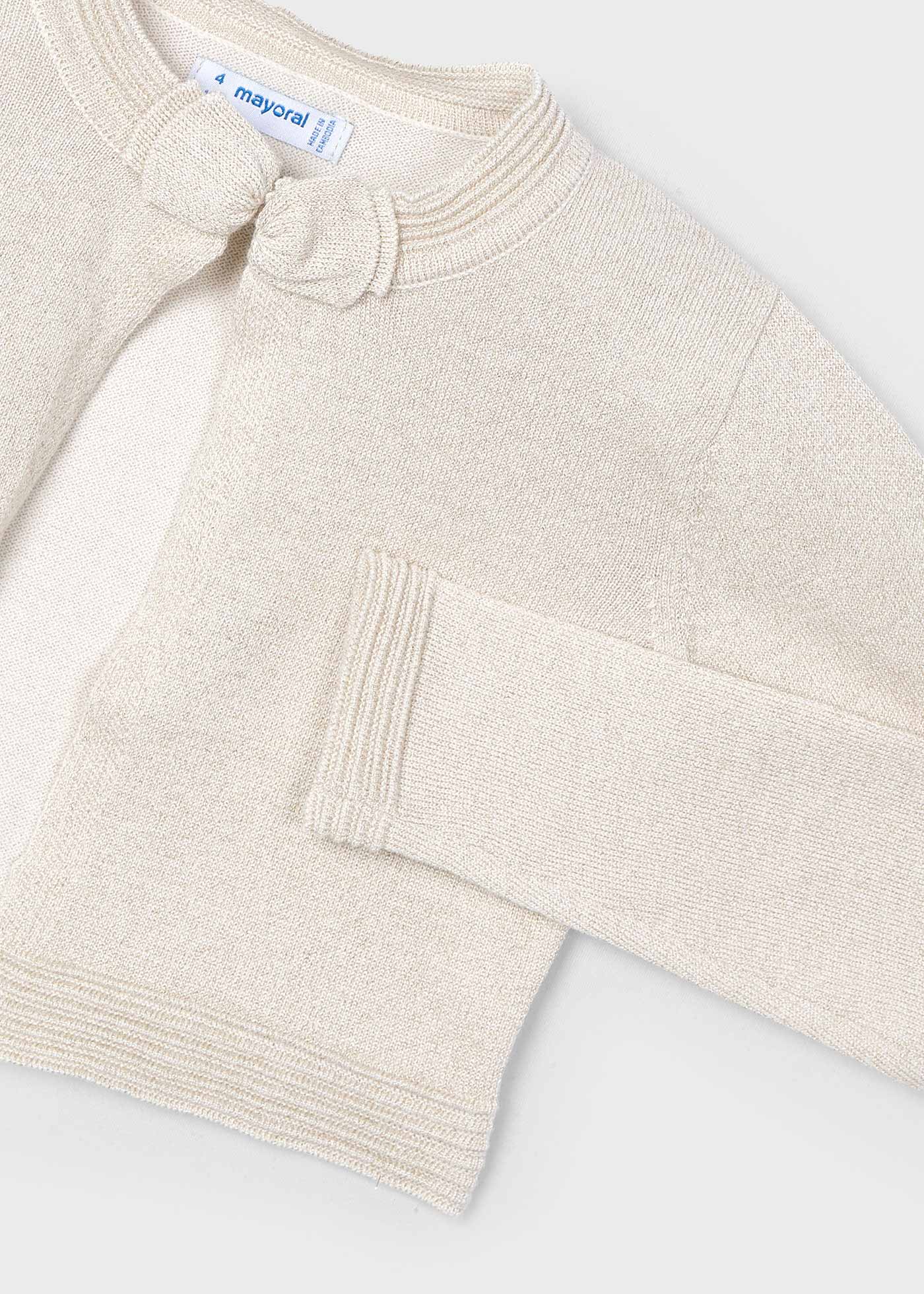 Cardigan basic tricot fetita