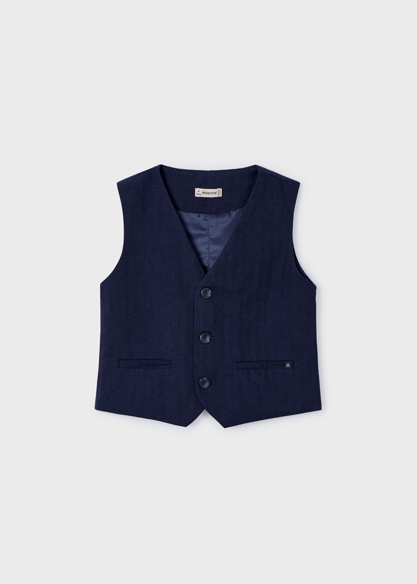 Gilet elegante lino bambino