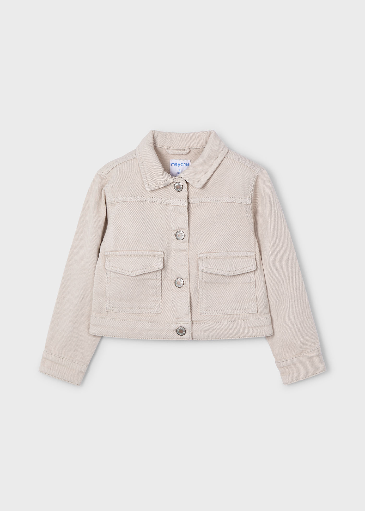 Giubbotto twill bambina