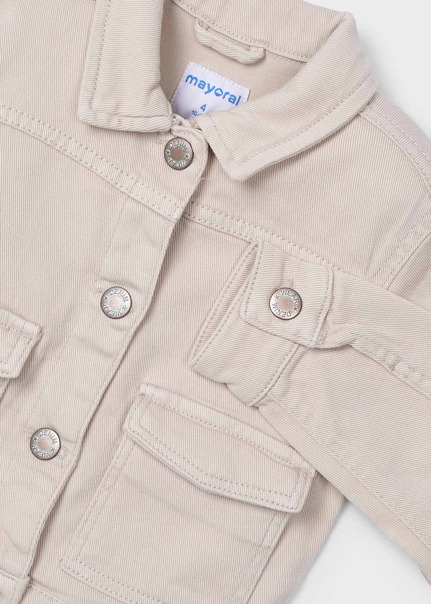 Giubbotto twill bambina