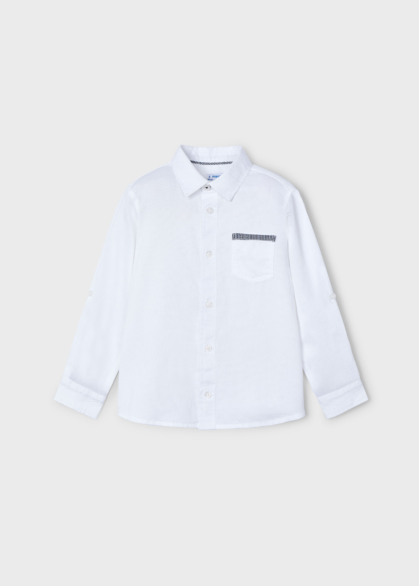 Boy contrast shirt