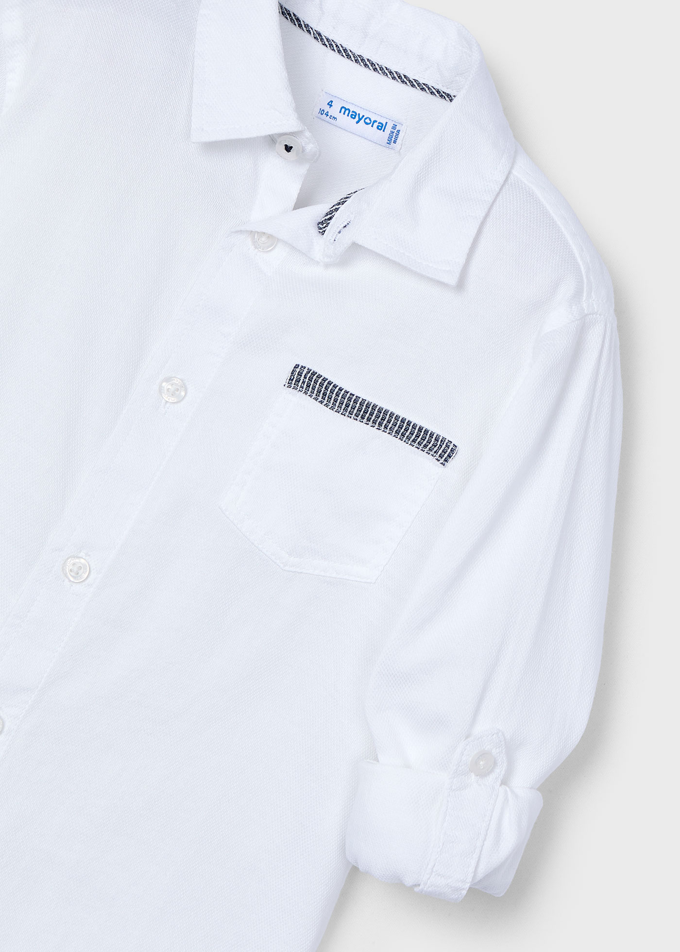 Camisa contrastes niño