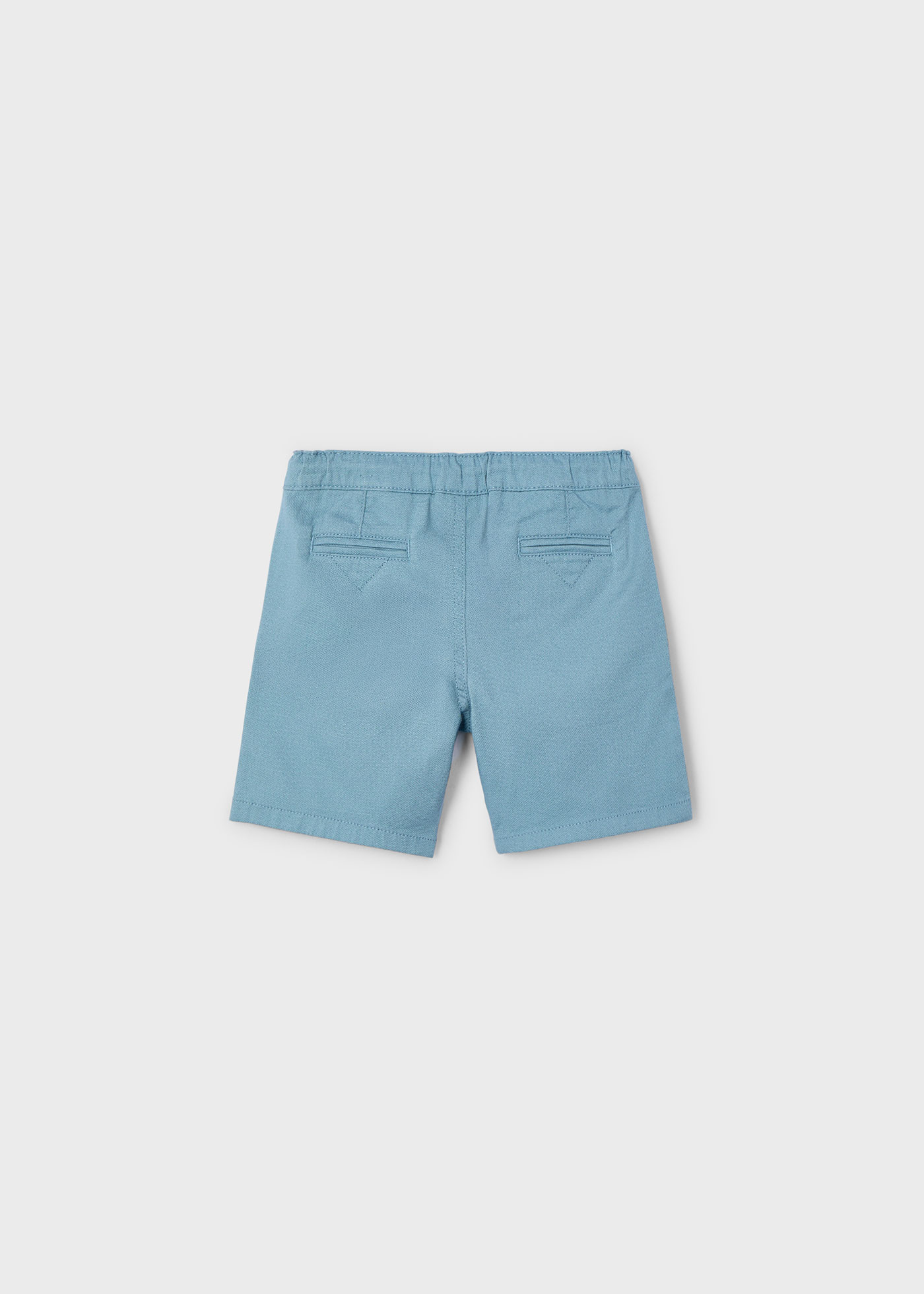 Bermuda estructura piqué cordones niño