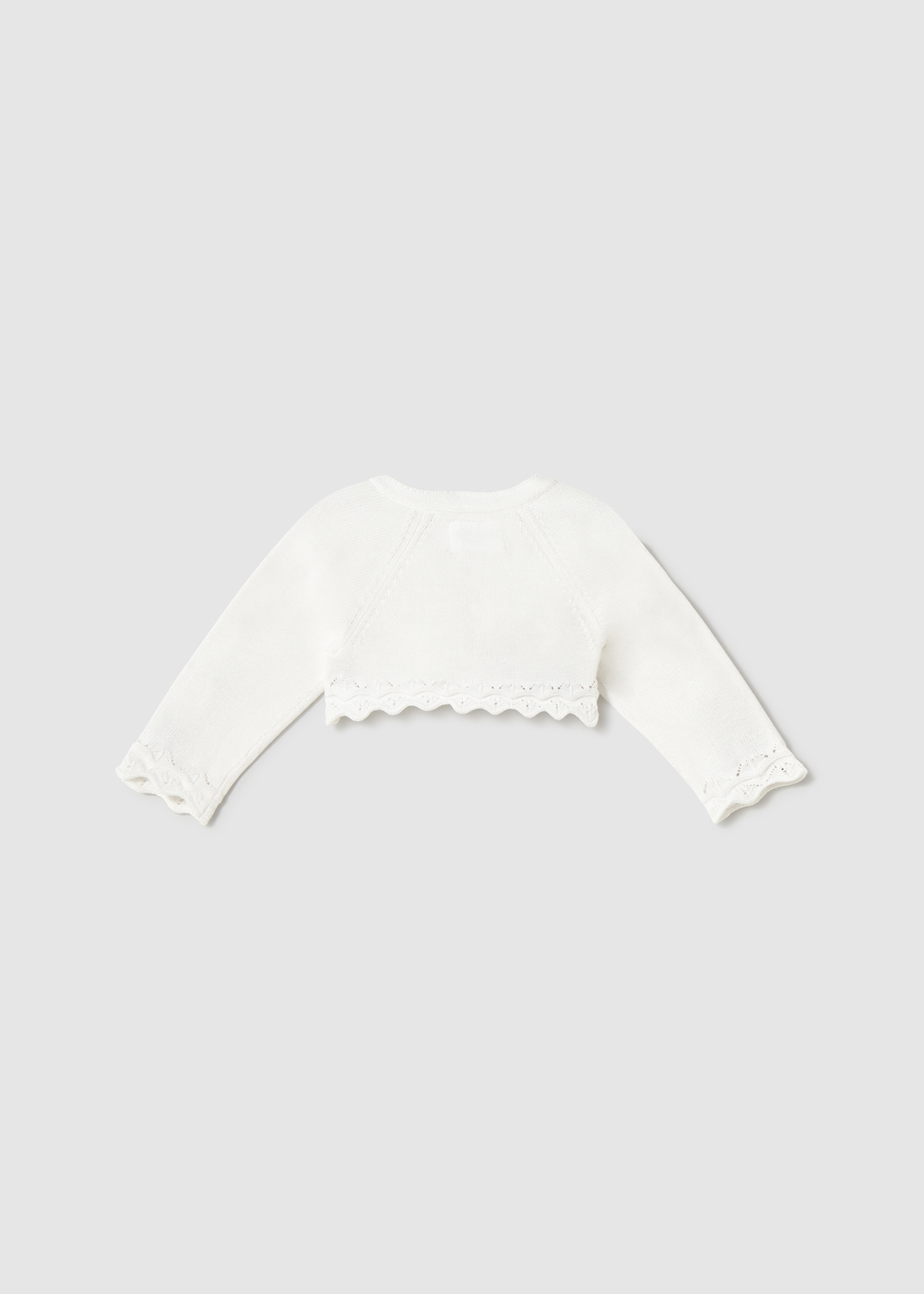 Cardigan tricot basico neonata