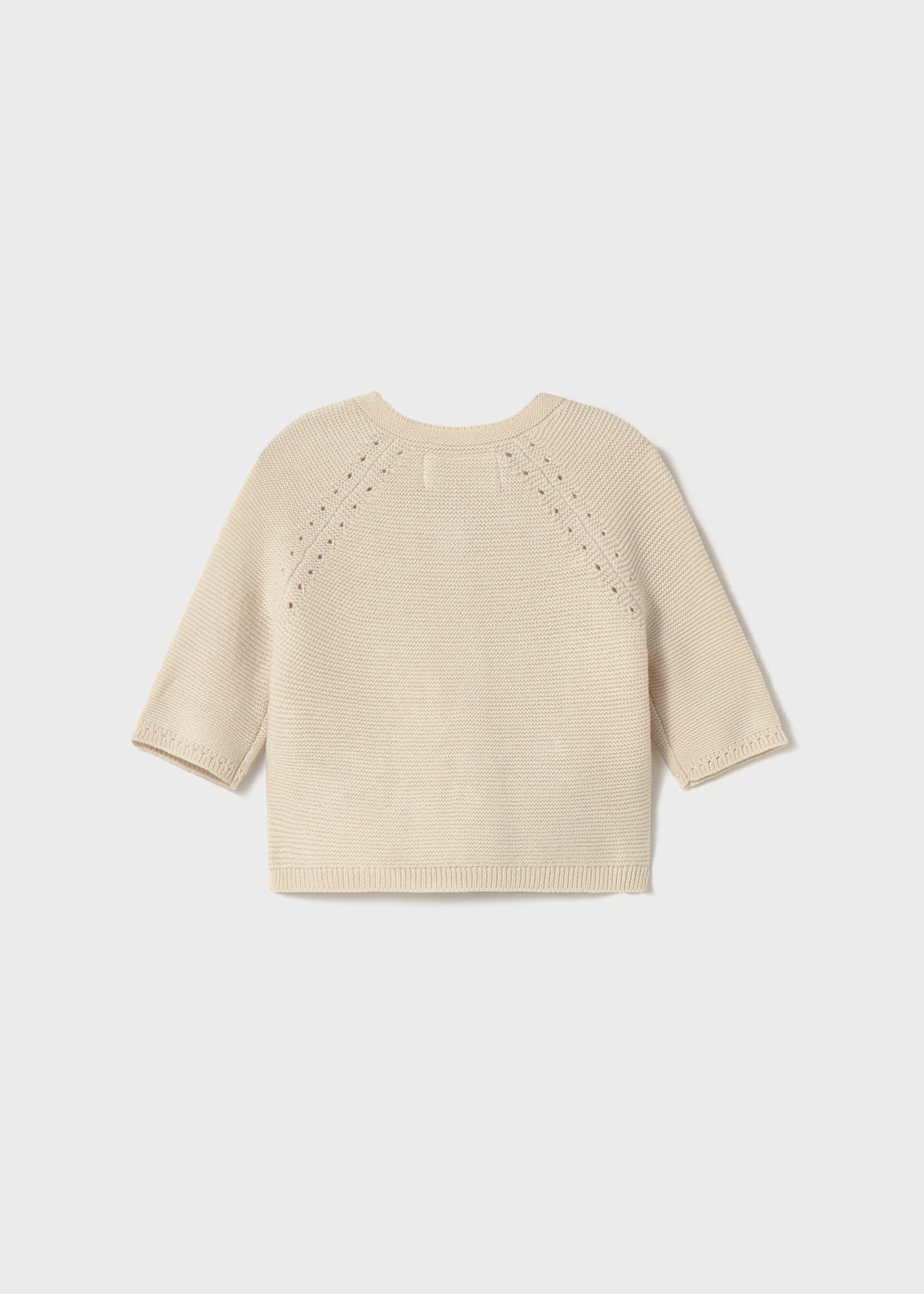 Rebeca tricot botones recién nacida