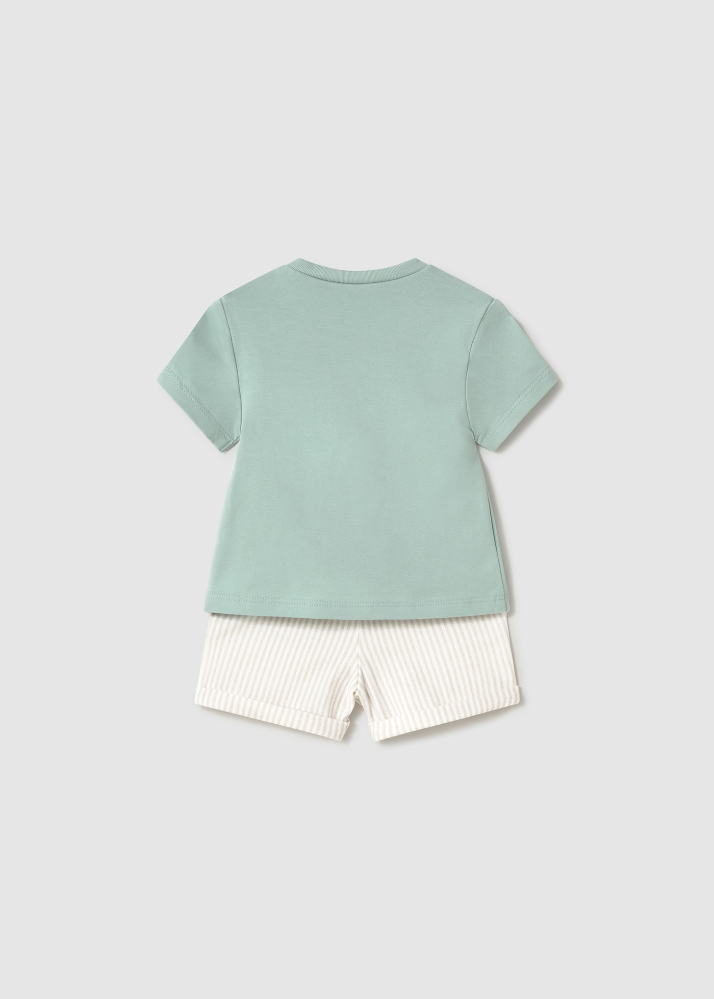 Newborn 4-Piece Set with Shorts