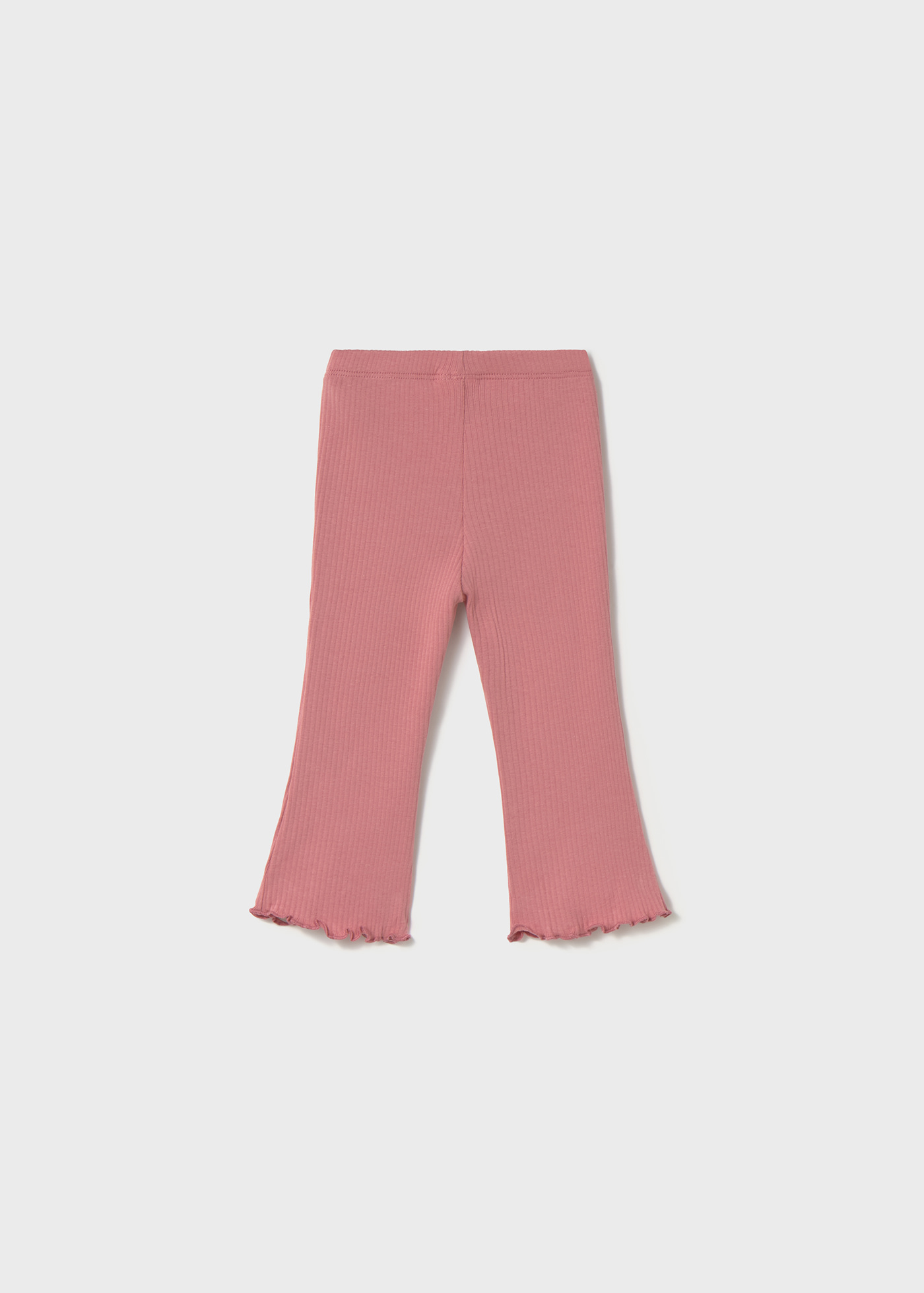 Leggings flared caneladas bebé