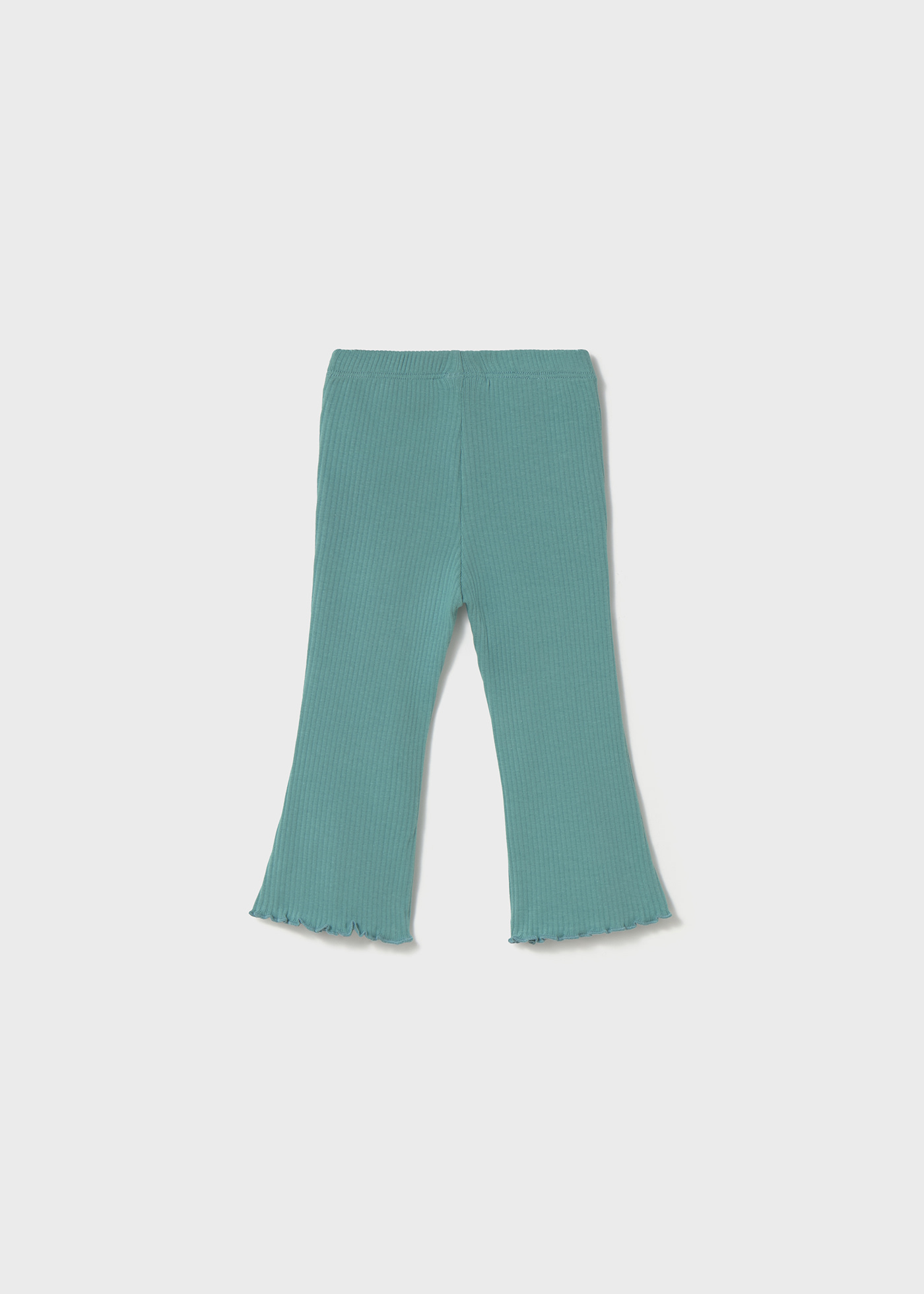 Leggings flared caneladas bebé
