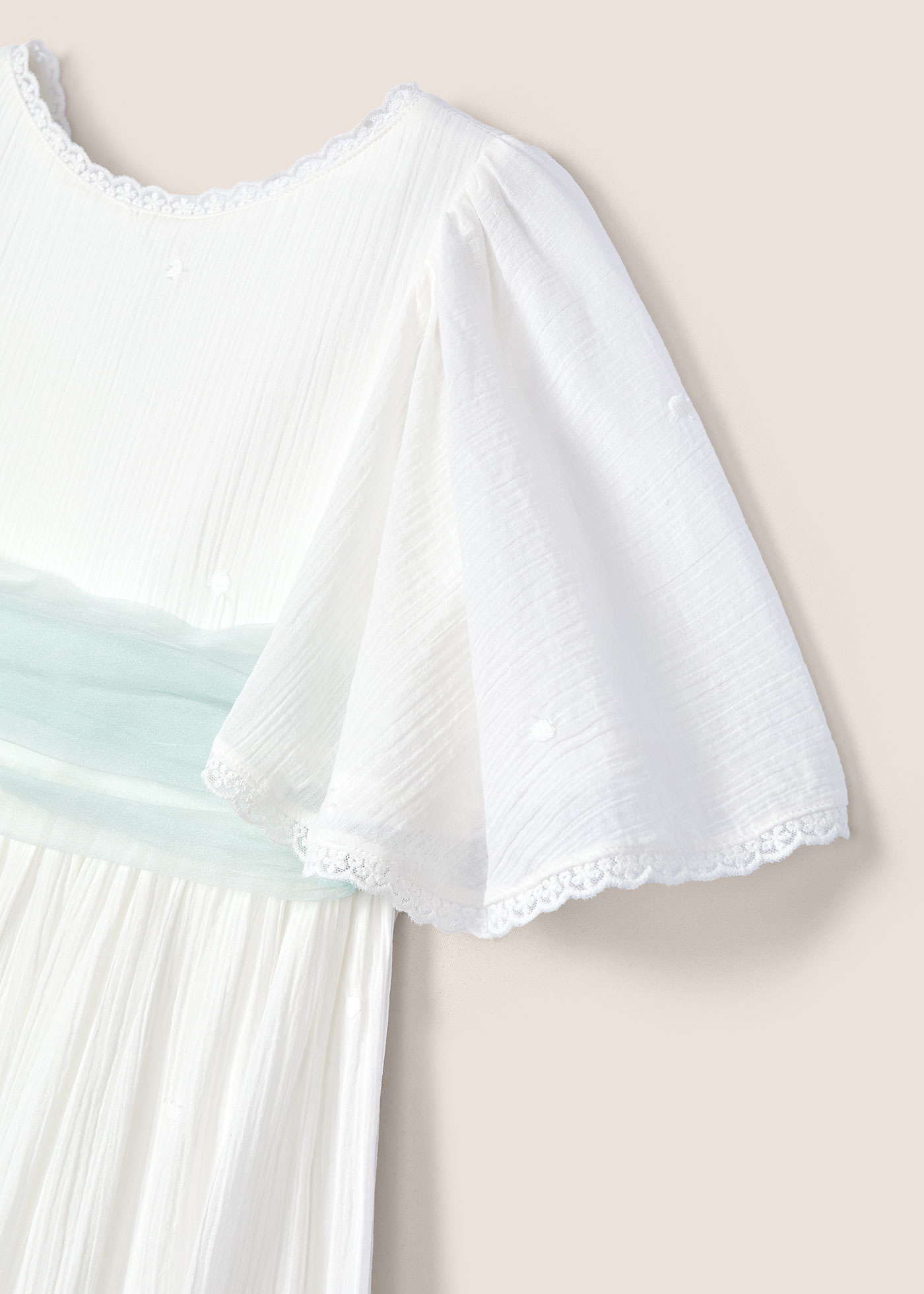 Vestido Comunhão bordado menina