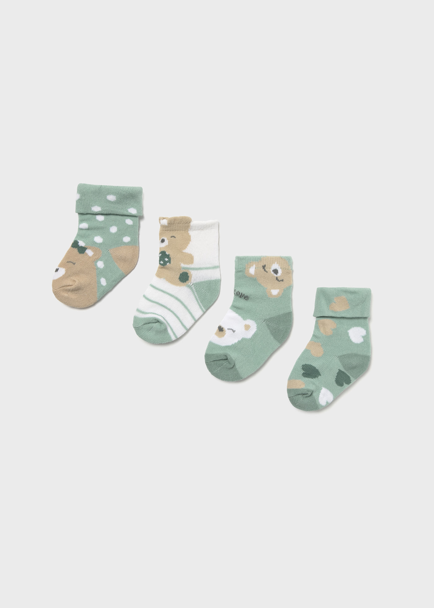 Set 4 calzini neonata