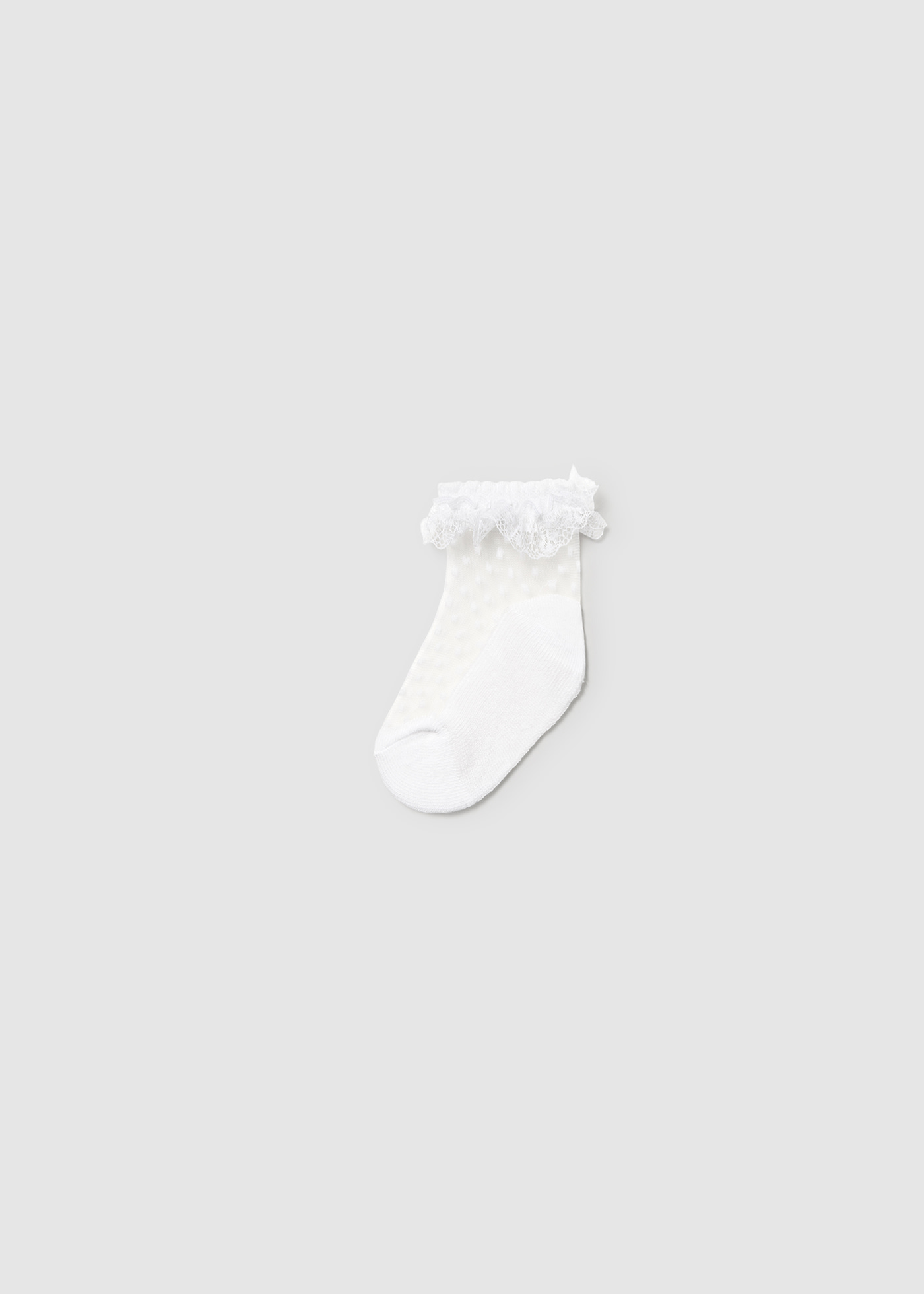 Chaussettes plumetis bébé