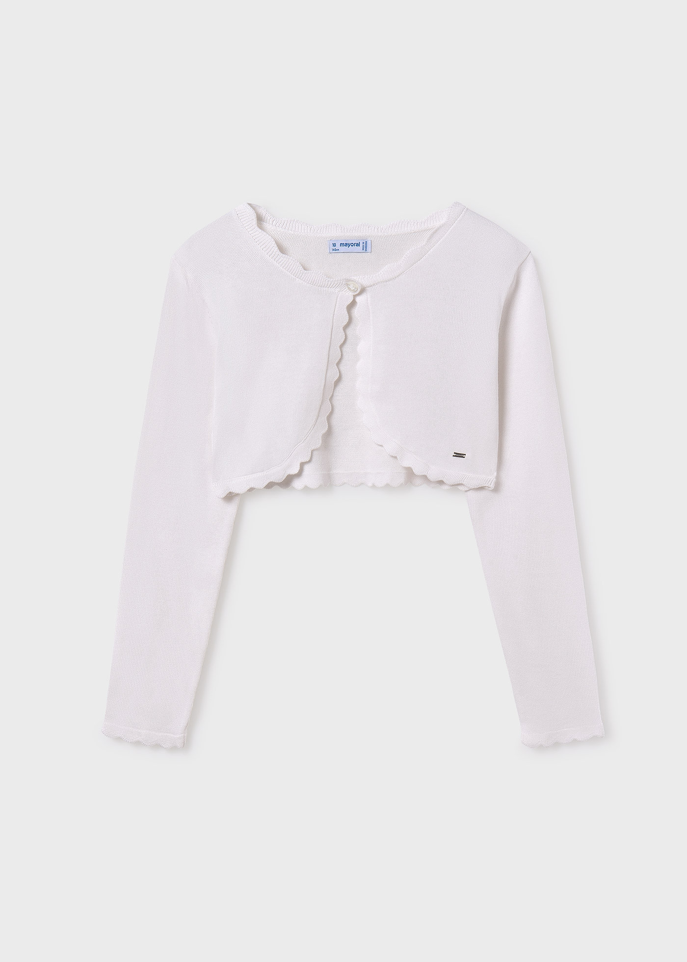 Cardigan in maglia basico ragazza