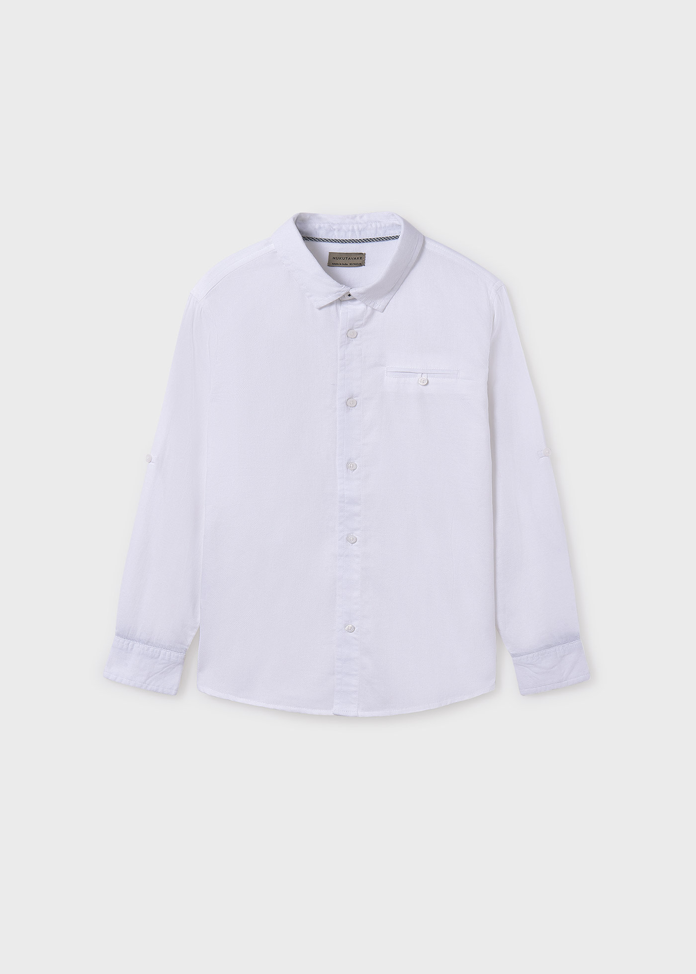 Chemise contrastée garçon