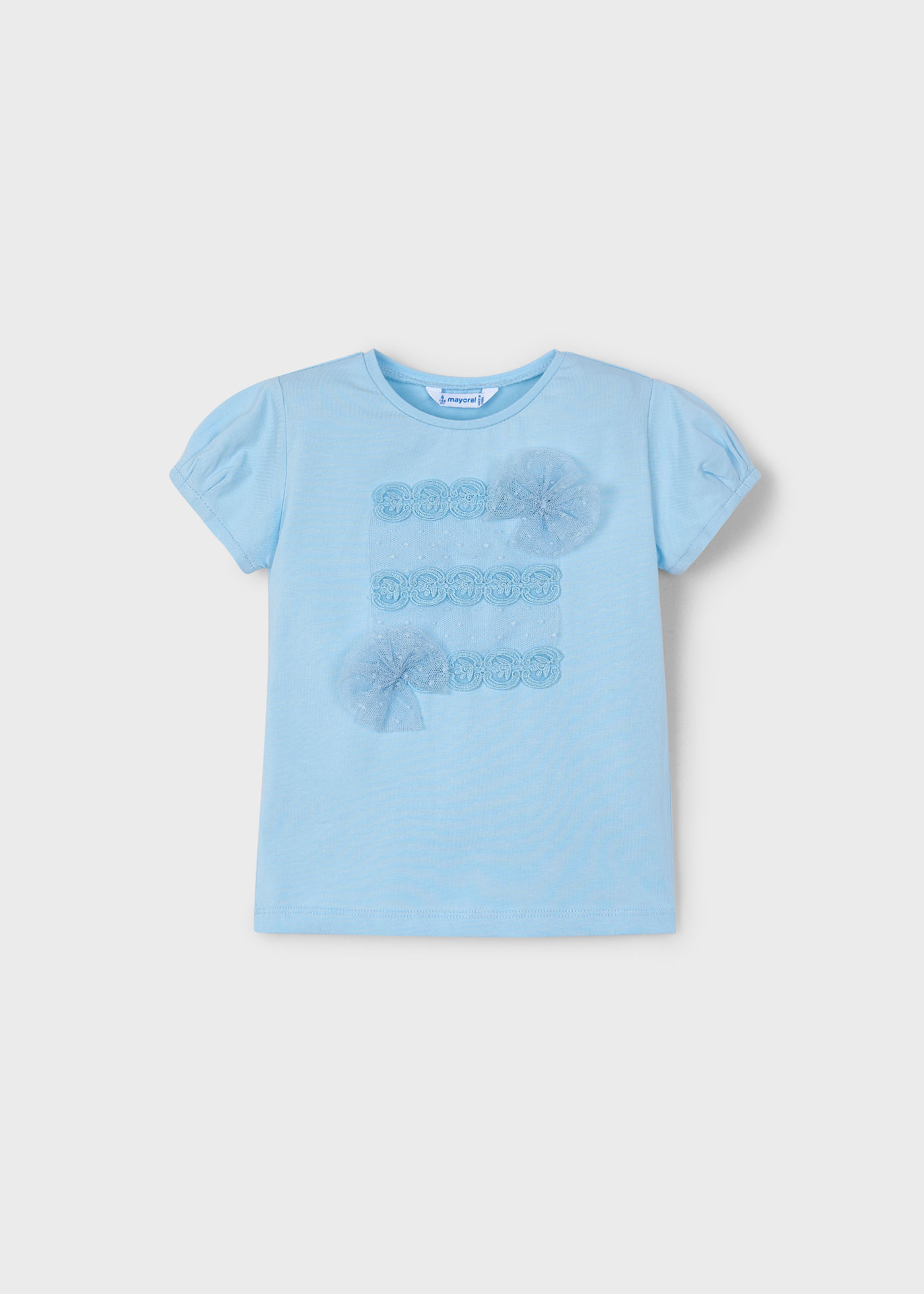 Camiseta lazos plumeti niña