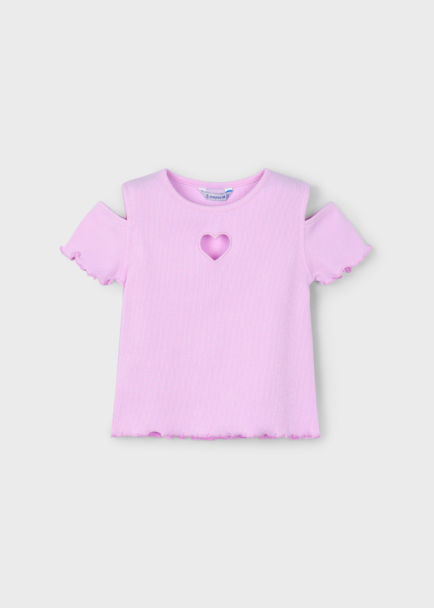 Girl T-Shirt with Cutouts