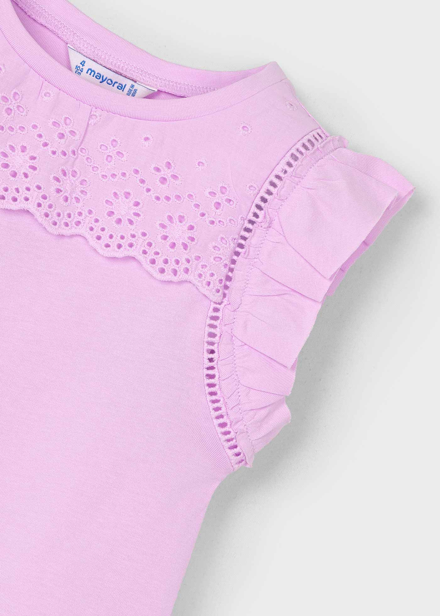 T-shirt perfurados menina