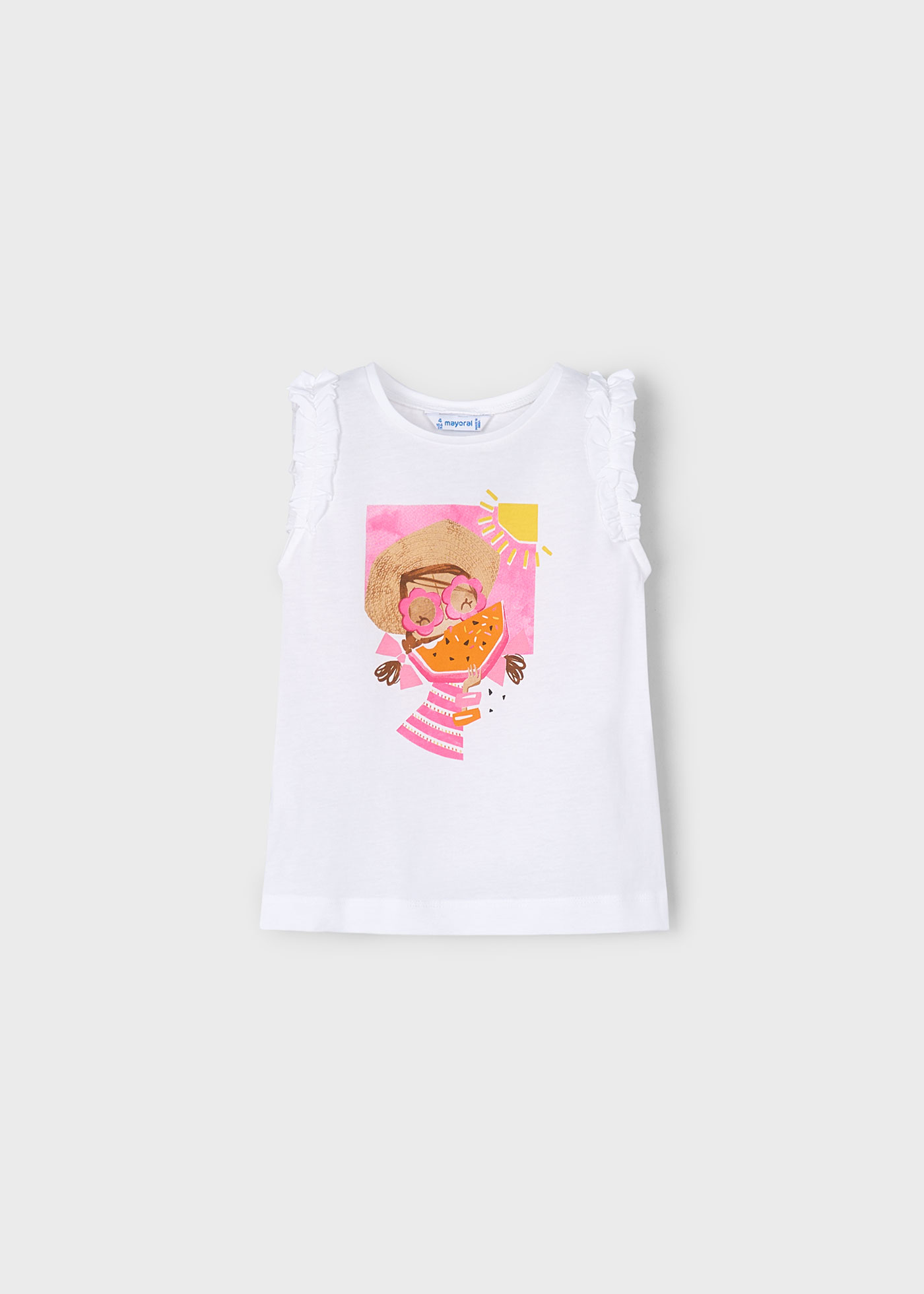 Langarm Shirt Blumen Mädchen