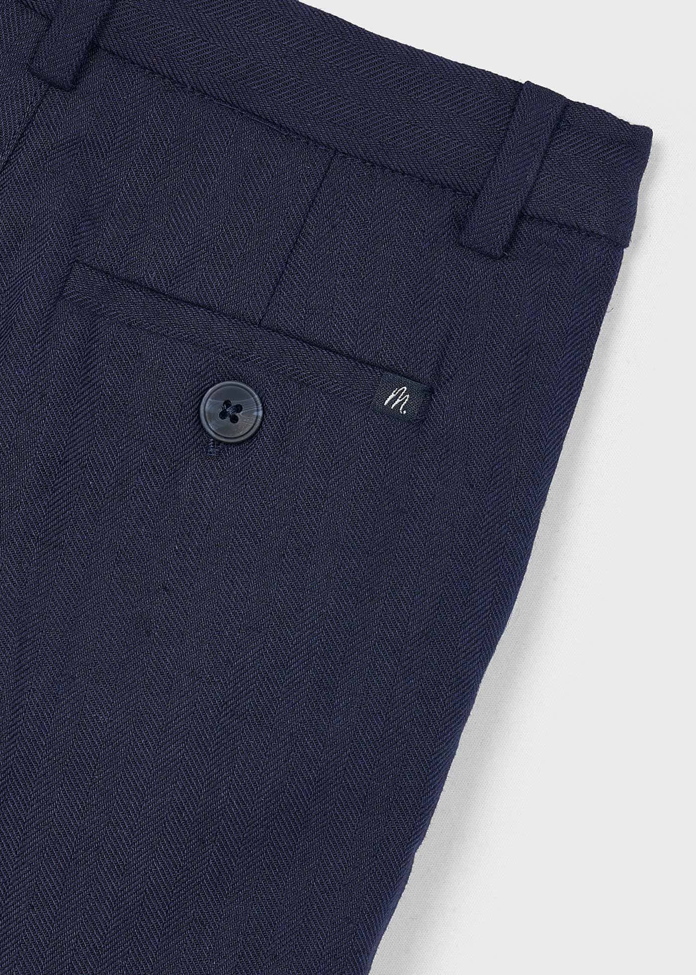 Bermuda elegante lino bambino