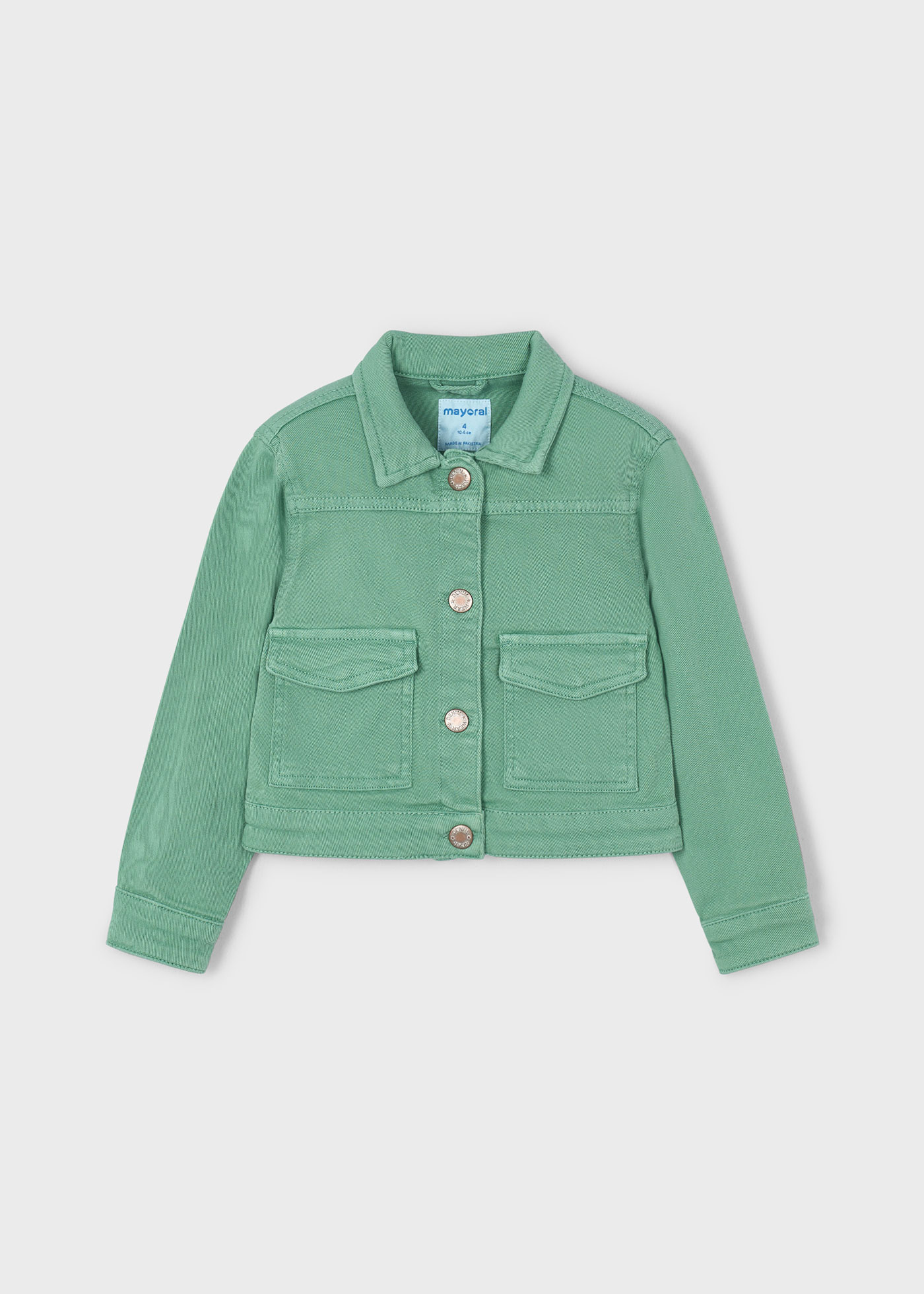 Giubbotto twill bambina