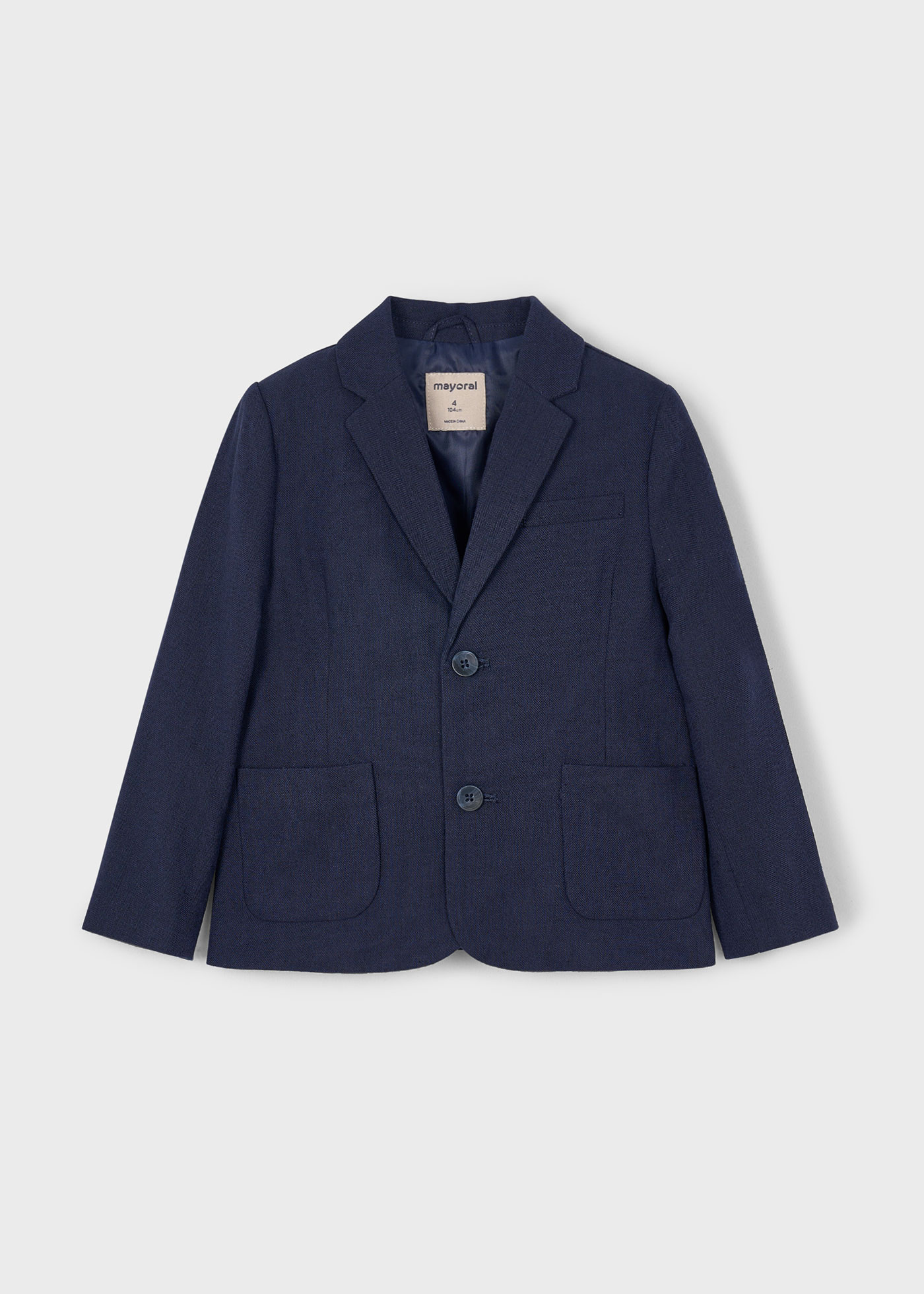 Blazer com linho menino