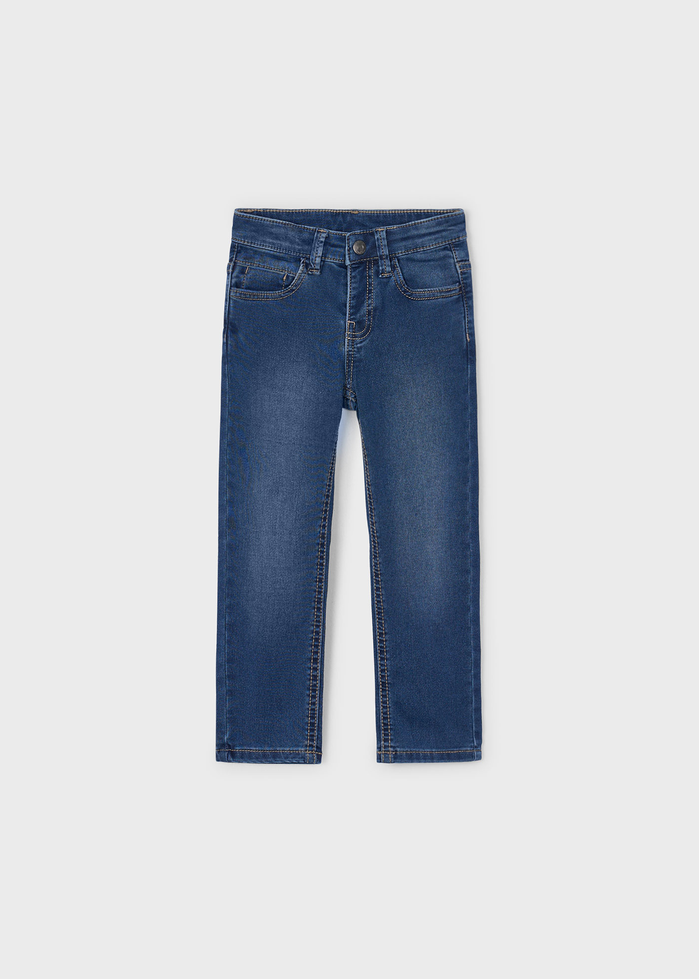 Pantalon en denim slim garçon